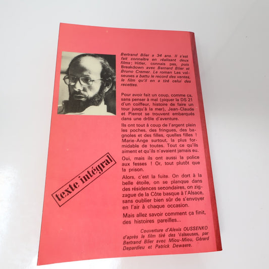 Les Valseuses Bertrand Blier J'ai Lu 1977 Humour Crime Film Français Paperback