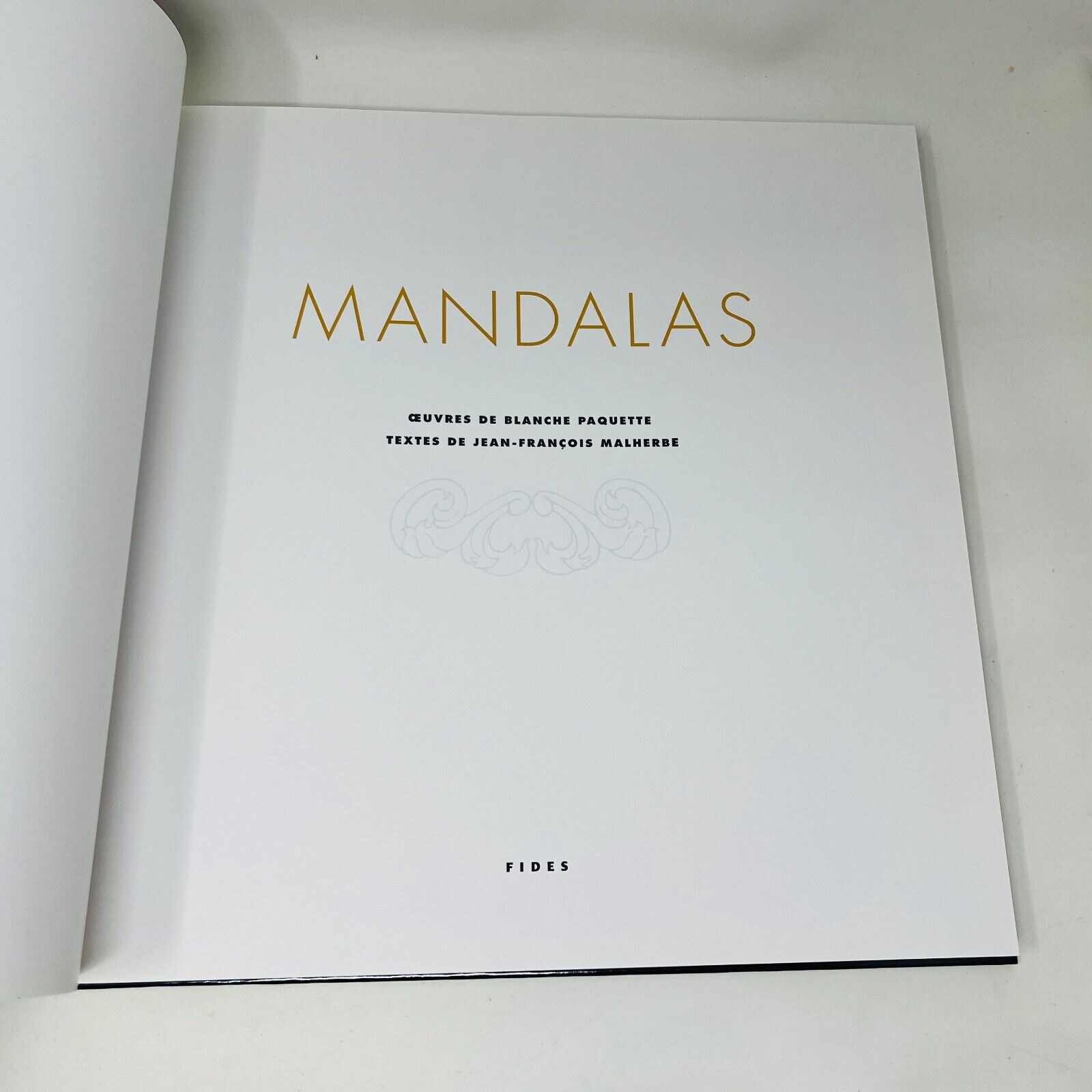 2006 Mandalas Oeuvre de Blanche Paquette Monographie d'Artiste Français Livre HC