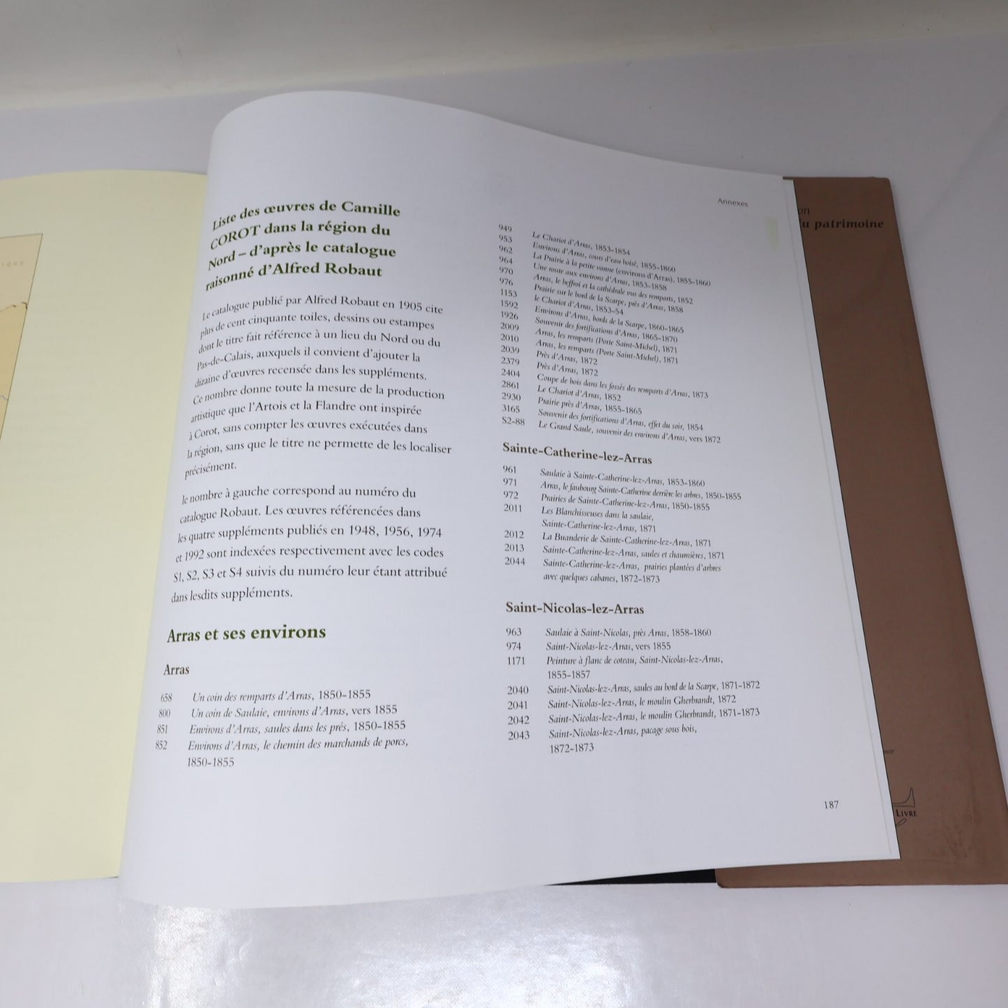 Corot et les Peintres de l'École d'Arras Dominique Horbez 2004 HC Français Arts