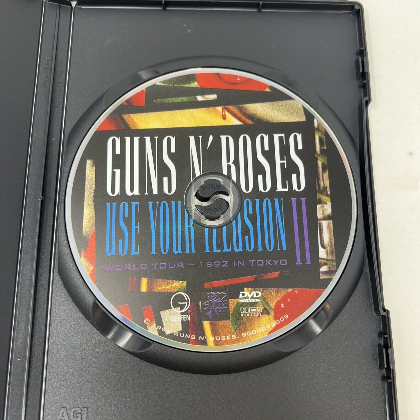 Use Your Illusion 1 & 2 World Tour 1992 in Tokyo by Guns N' Roses DVD Lot Tested