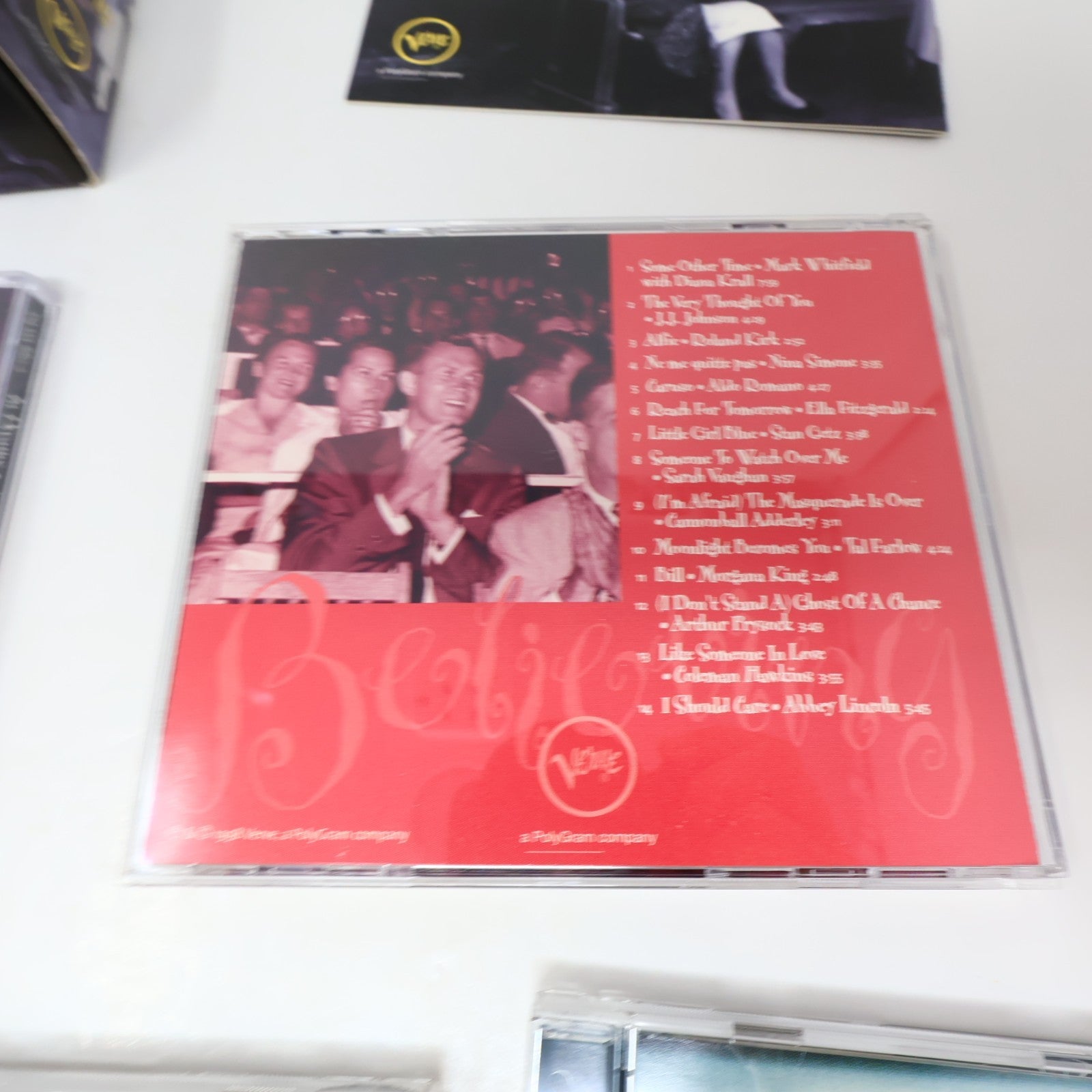 A Jazz Romance a Night With Verve CD Milt Jackson/Lester Young/Shirley Horn 1998