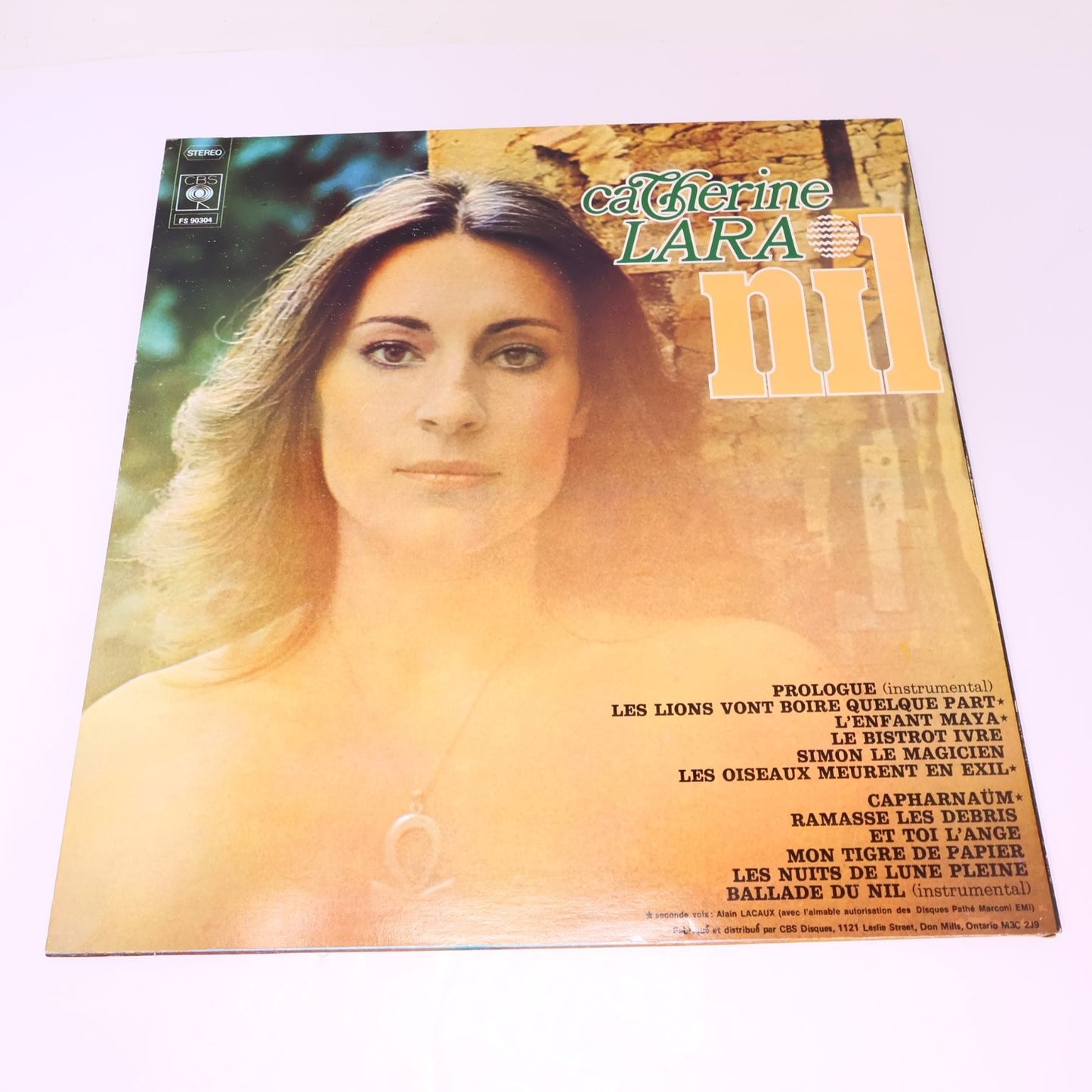 Catherine Lara Lot 3 Disques Nil/Coup D'feel/Éponyme LP 1972-1979 CBS 33RPM