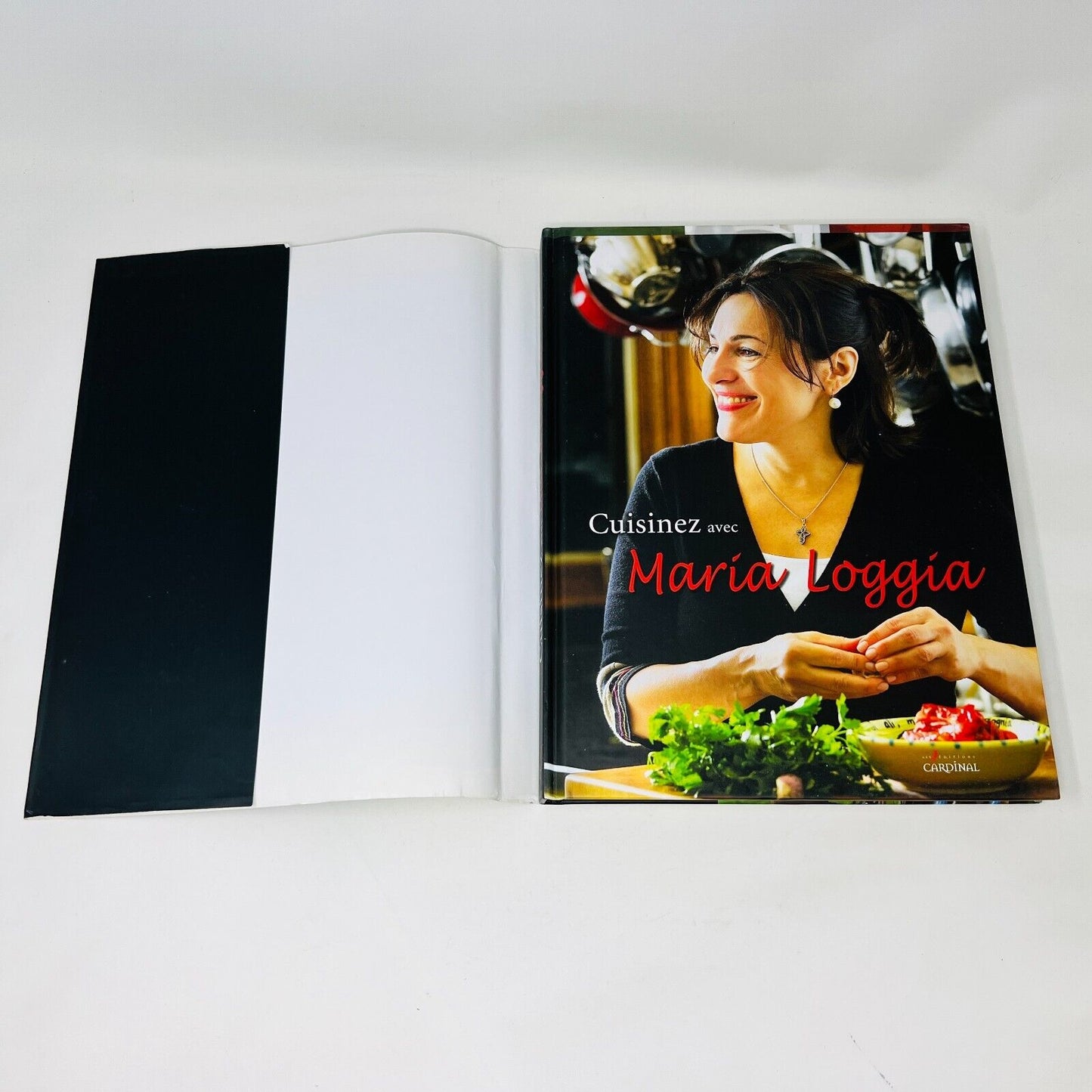 2009 Cuisinez avec Maria Loggia Livre de Recettes Émission Télévisée Célébrité
