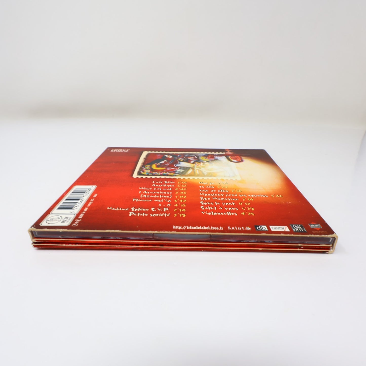 Terrain Vague Les Ogres de Barback CD Irfan 2004 Pop Folk World Français French