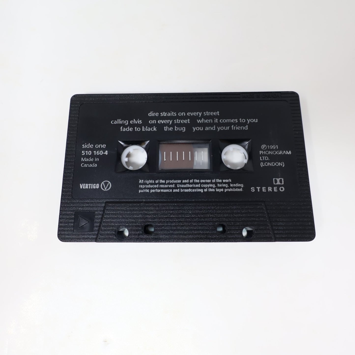 Dire Straits 2 Cassettes Lot On Every Street/Brothers in Arms Money for Nothing