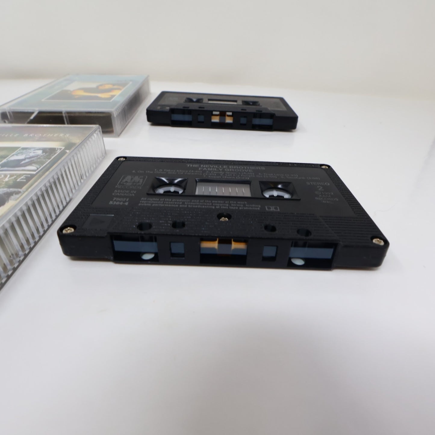 Aaron Neville 5 Cassettes Lot Tattooed Heart/To Make Me Who I Am/Warm Your Heart