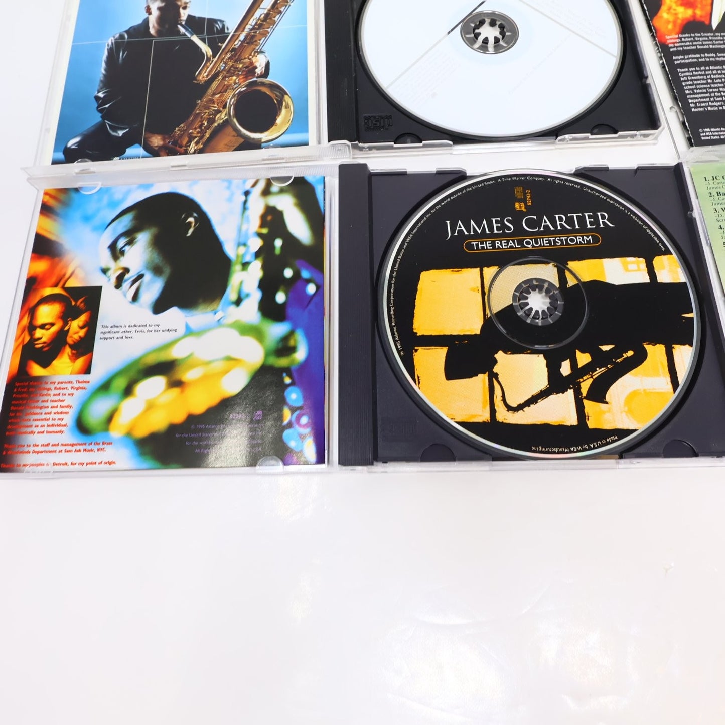 James Carter 5 CD Lot Conversin' With The Elders/in Carterian Fashion Jazz