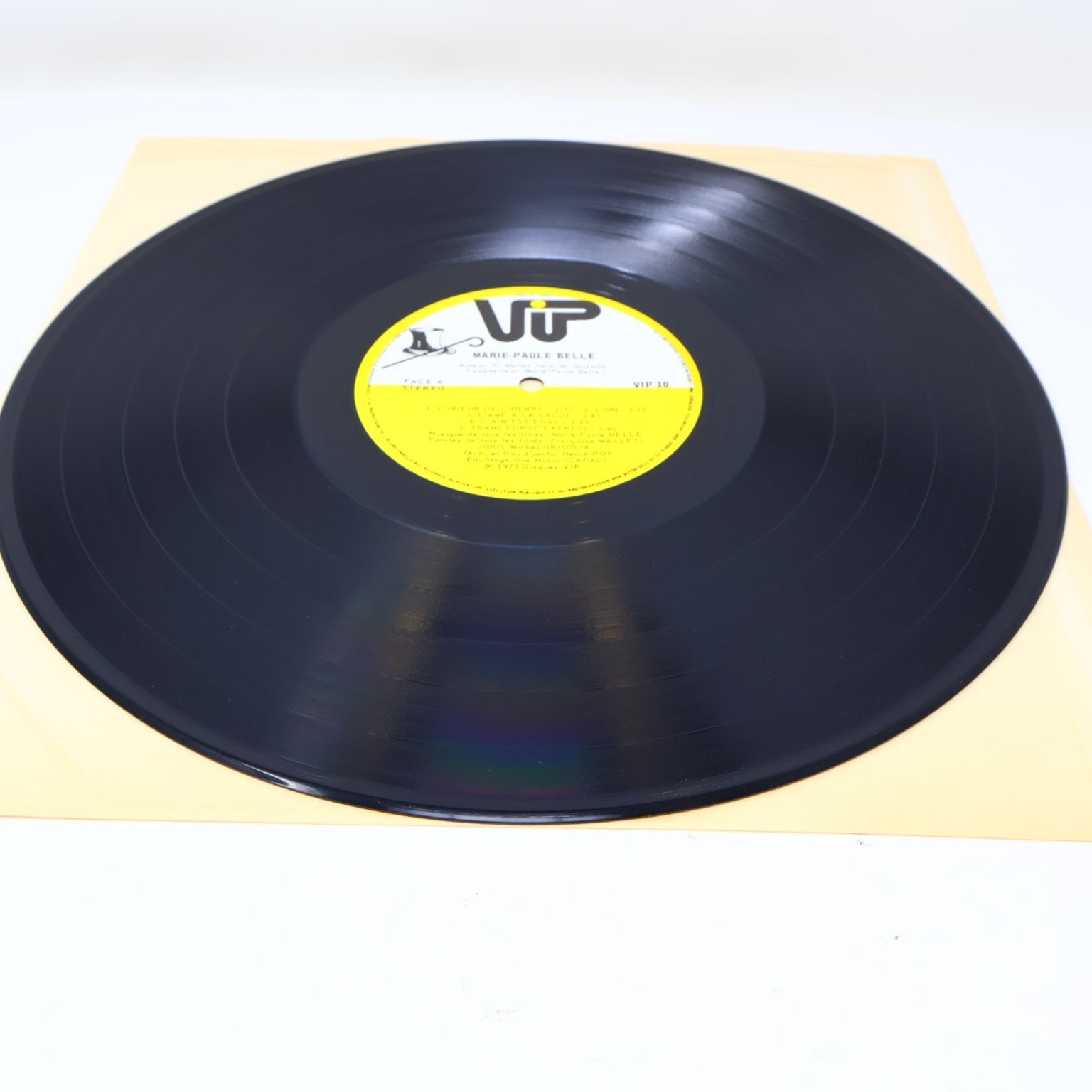 Marie-Paule Belle Éponyme Self Titled LP Record 1973 VIP.10 French Chanson 33RPM