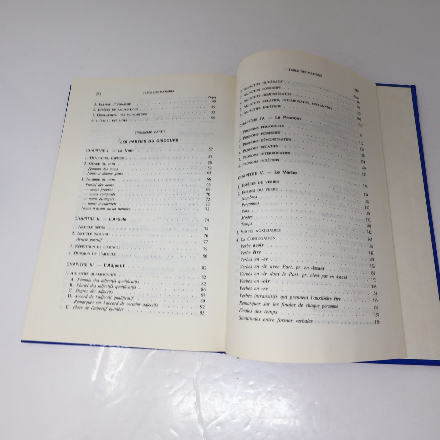 Précis de Grammaire Française Maurice Grevisse Collection Grevisse 1990 HC Livre