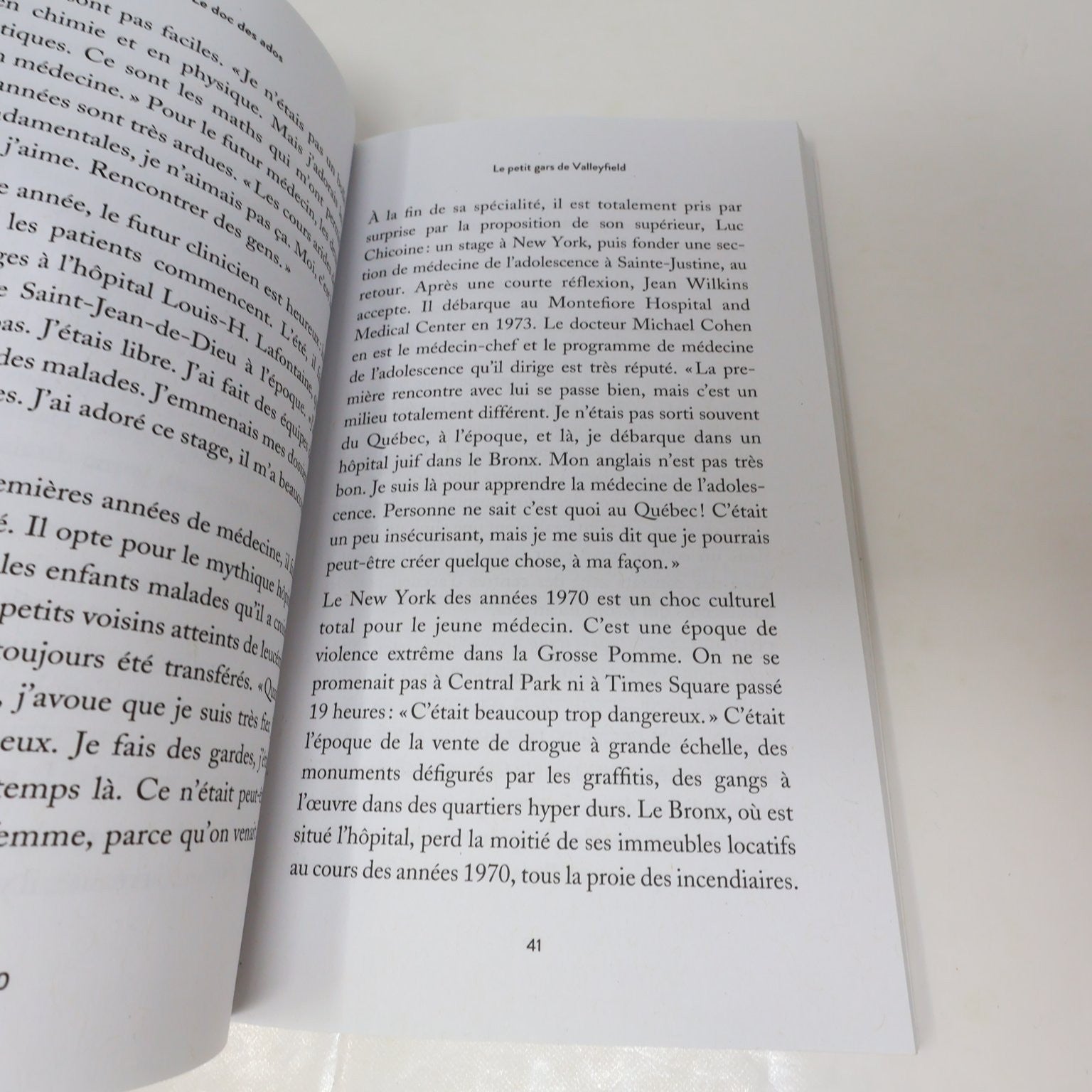 Le Doc des Ados Jean Wilkins 2019 Adolescence Médicine Anorexie Psycho La Presse