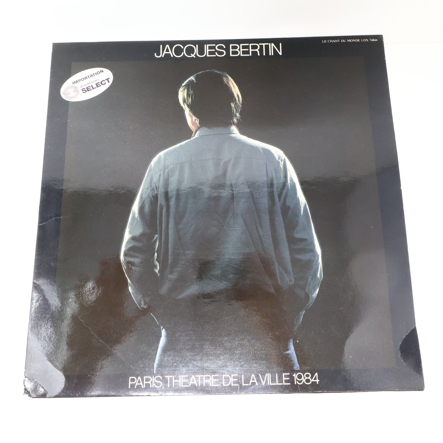 Jacques Bertin Lot 2 Disques Changement de Propriétaire/ Paris Théâtre de la