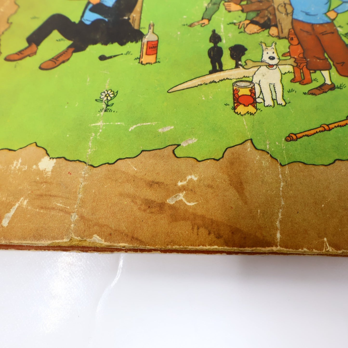 Tintin Le Lotus Bleu Hergé Casterman 1951 B5 Bande Dessinée Français/French HC