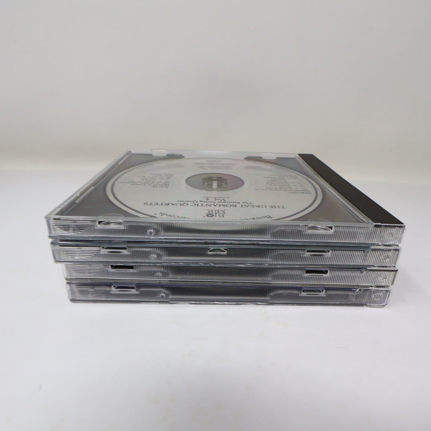 The Great Romantic Quartets #1-4 Book of The Month BMR 4 CD Lot Shumann/Brahms