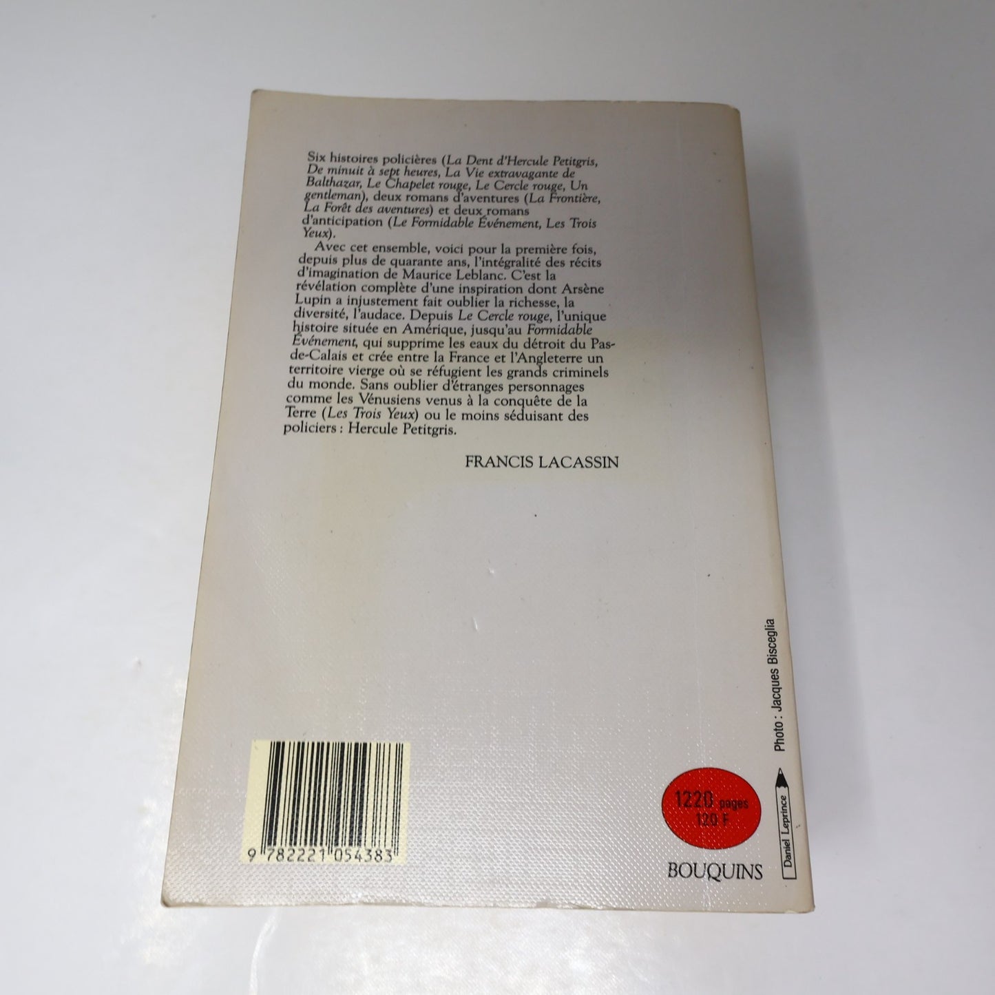 Les Rivaux d'Arsène Lupin Maurice Leblanc Arsène Lupin #5 Bouquins 1988 PB Livre
