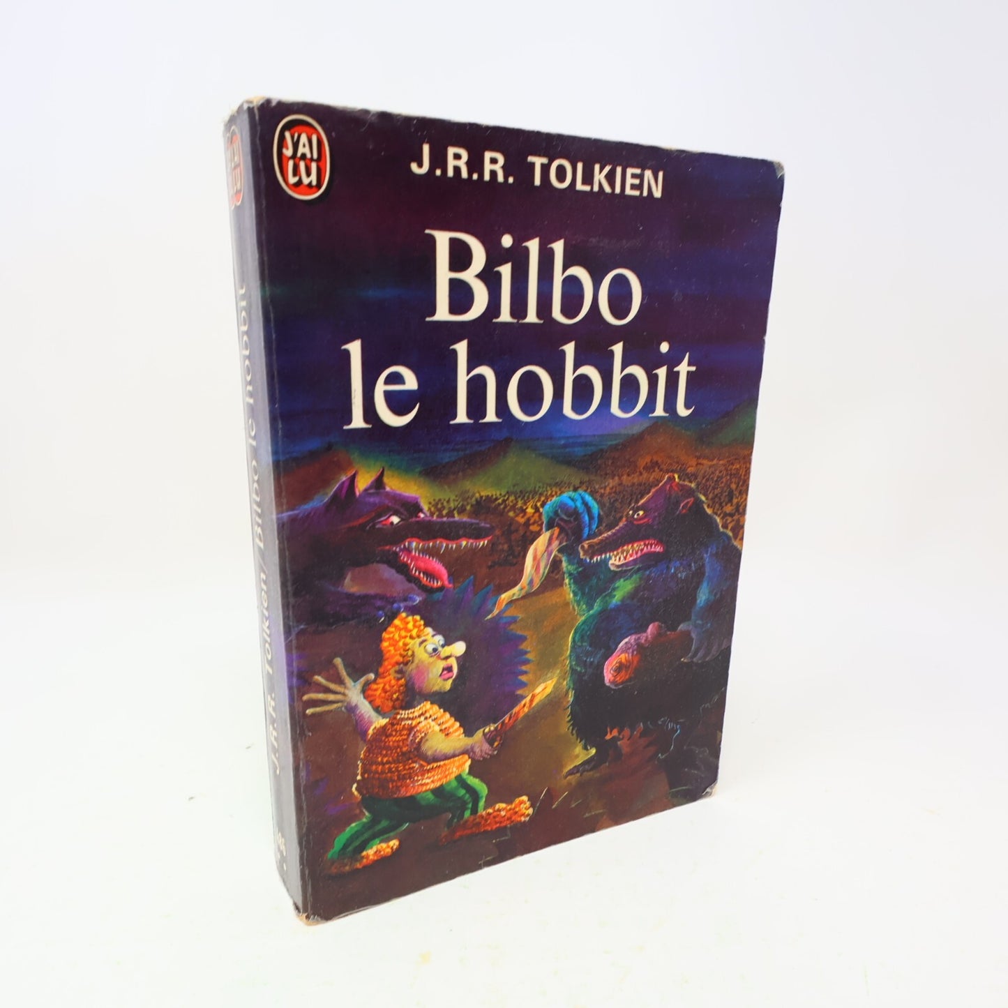 1973 Bilbo le Hobbit J.R.R. Tolkien Fantasy LOTR J'ai Lu Français Livre 70s PB