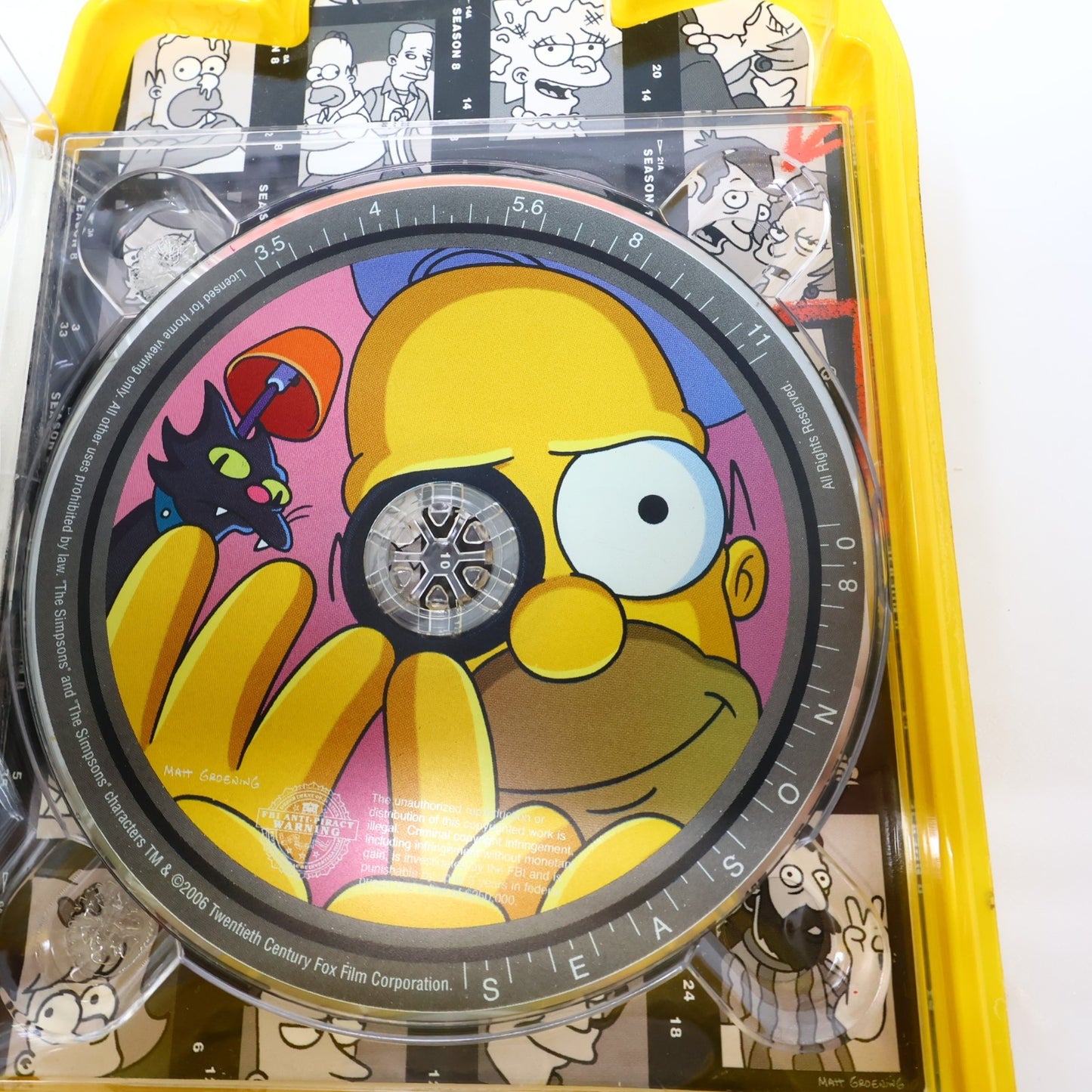 The Simpsons The Complete 7-8-9-10 Seasons Lot 4 DVD Molded Head Pack Marge Lisa