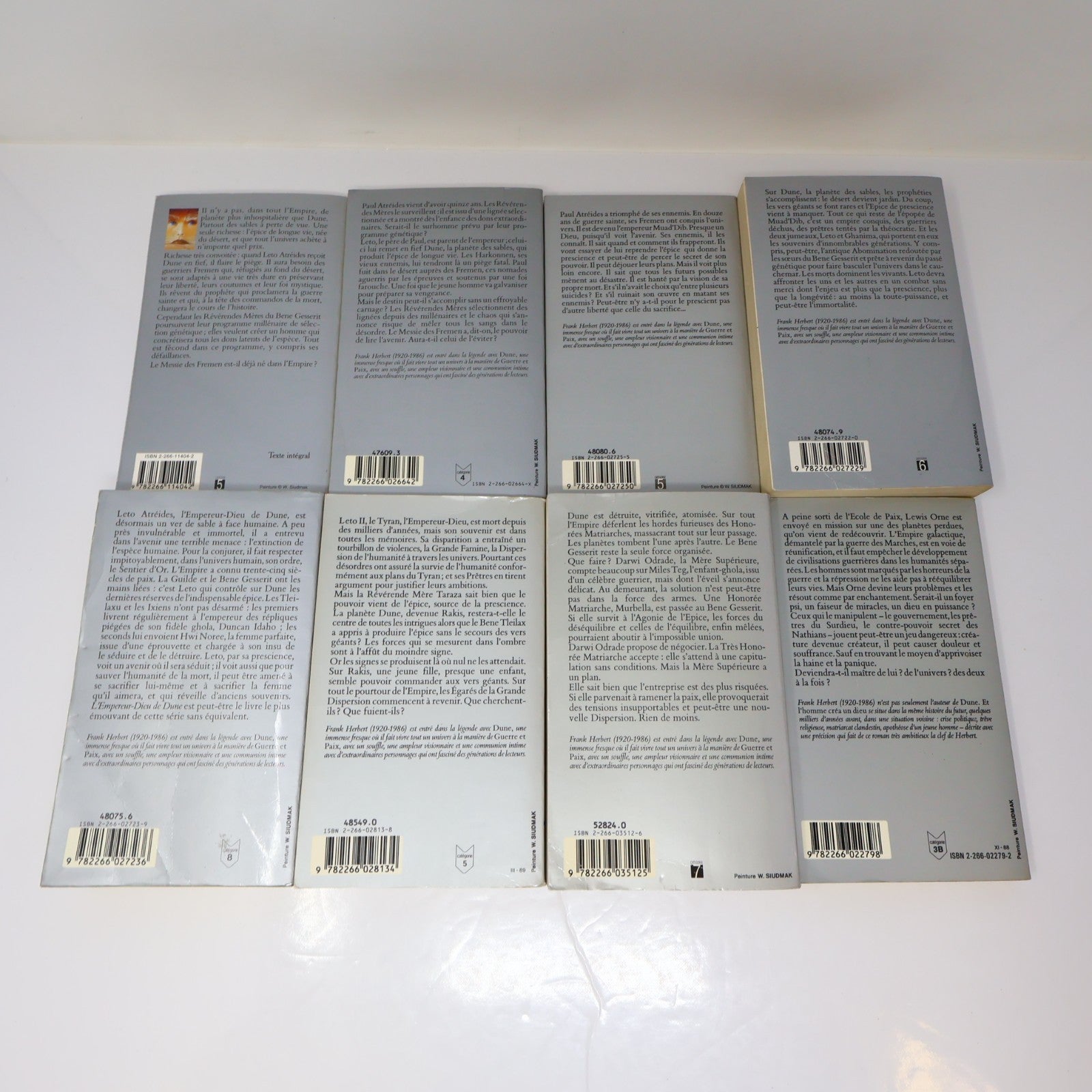 Le Cycle de Dune #1-7 Série Complète Lot 8 Livres Frank Herbert Français French