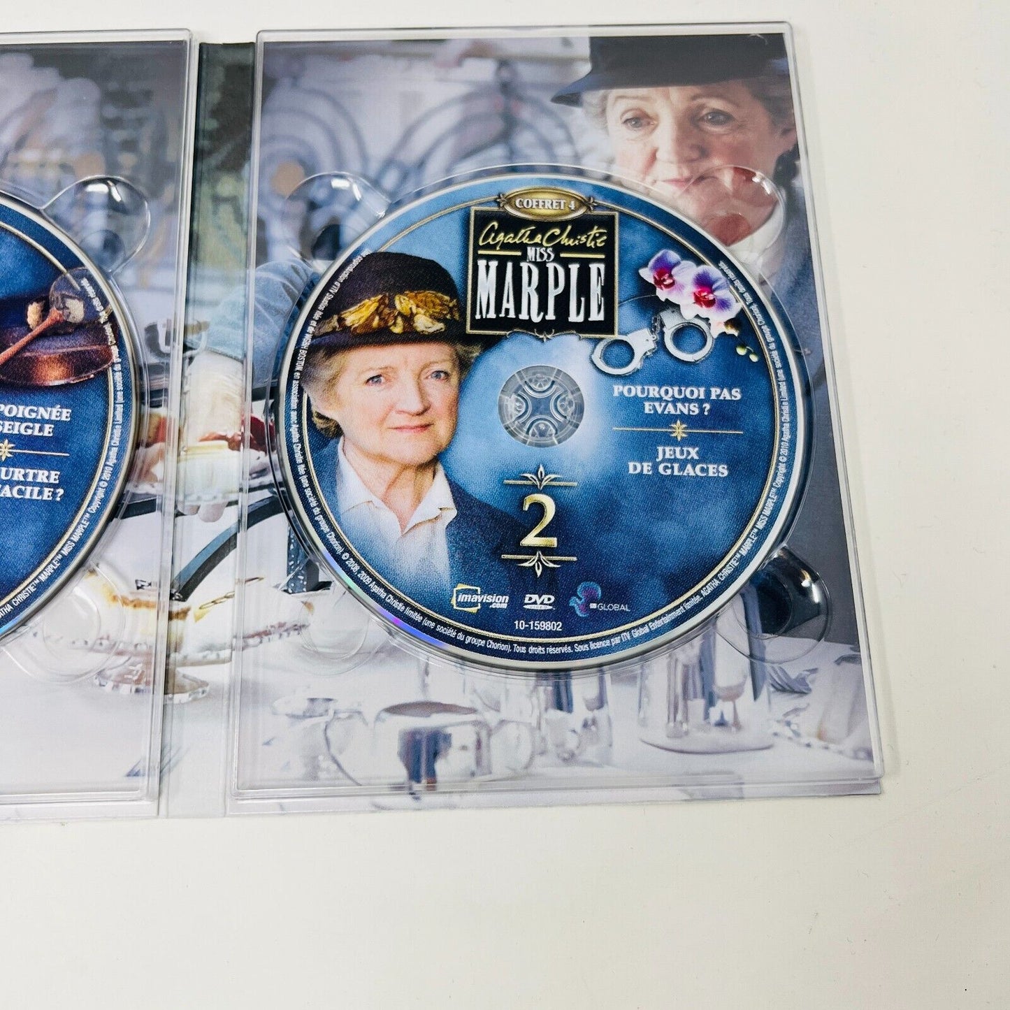 Agatha Christie Miss Marple Coffrets #2-3-4 DVD Français/French NTSC Lot Testés