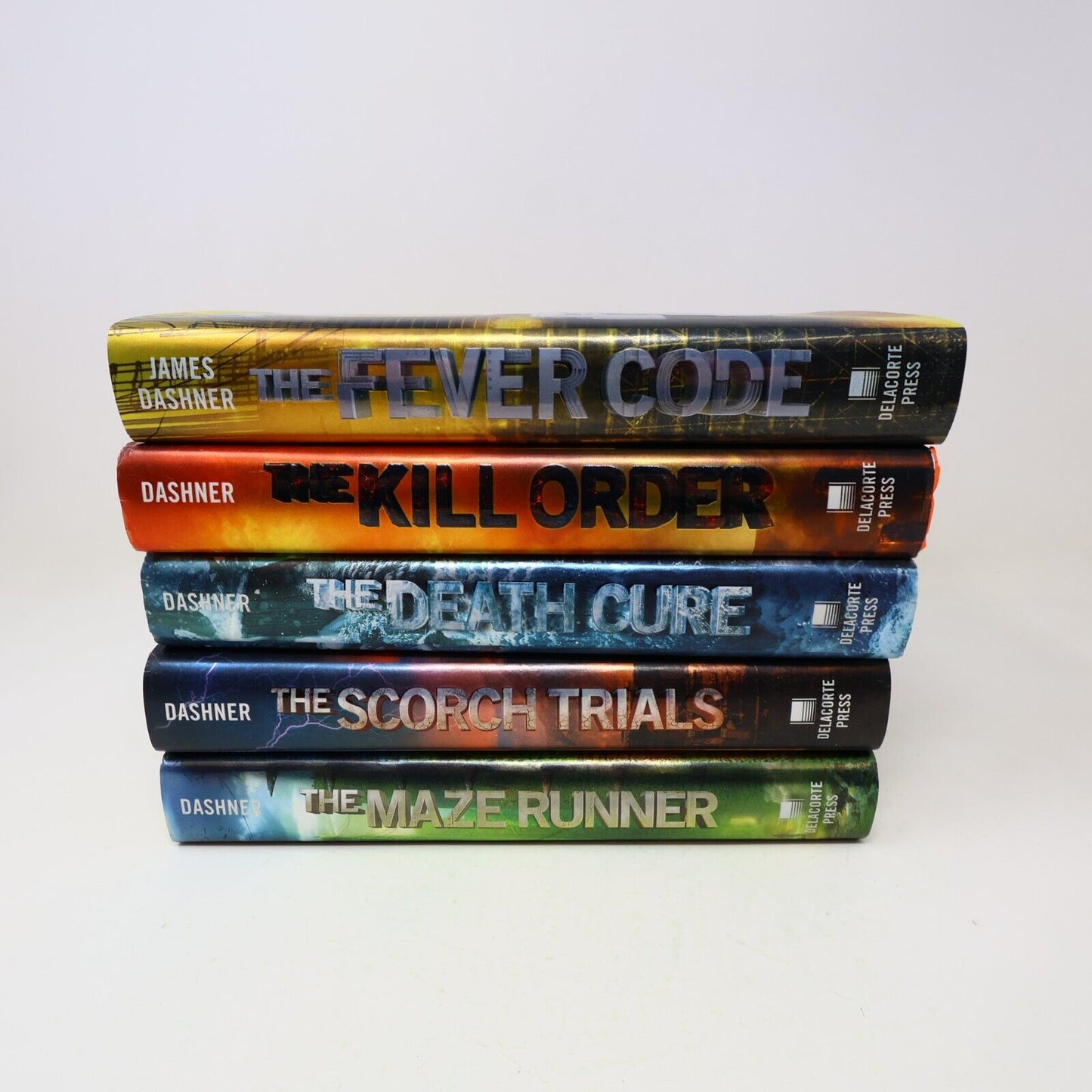 2016 The Maze Runner Series Box Set #1-3, Prequel 1-2 by James Dashner Delacorte