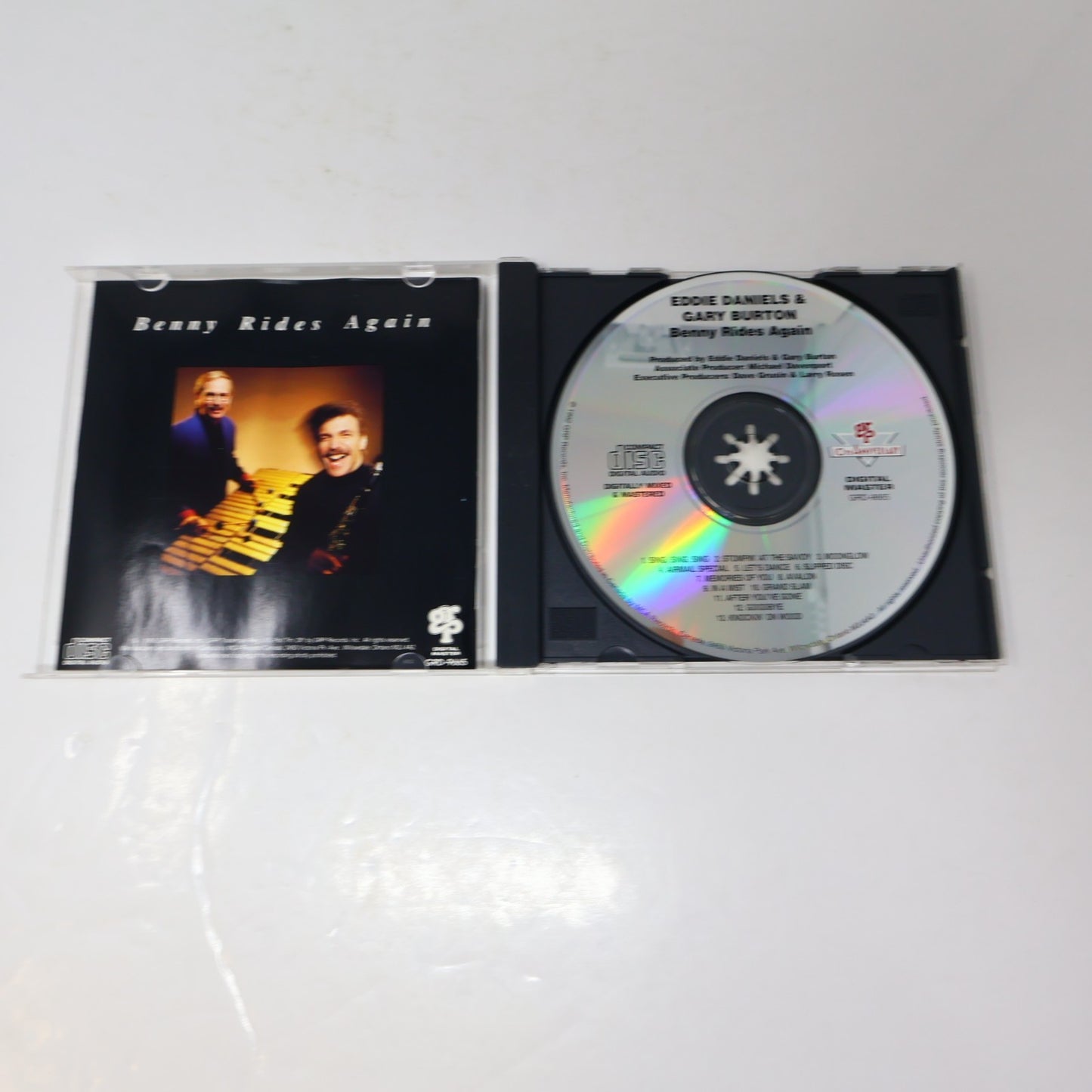 Eddie Daniels/Gary Burton Benny Rides Again CD Jazz 1992 GRP GRD-9665 Moonglow