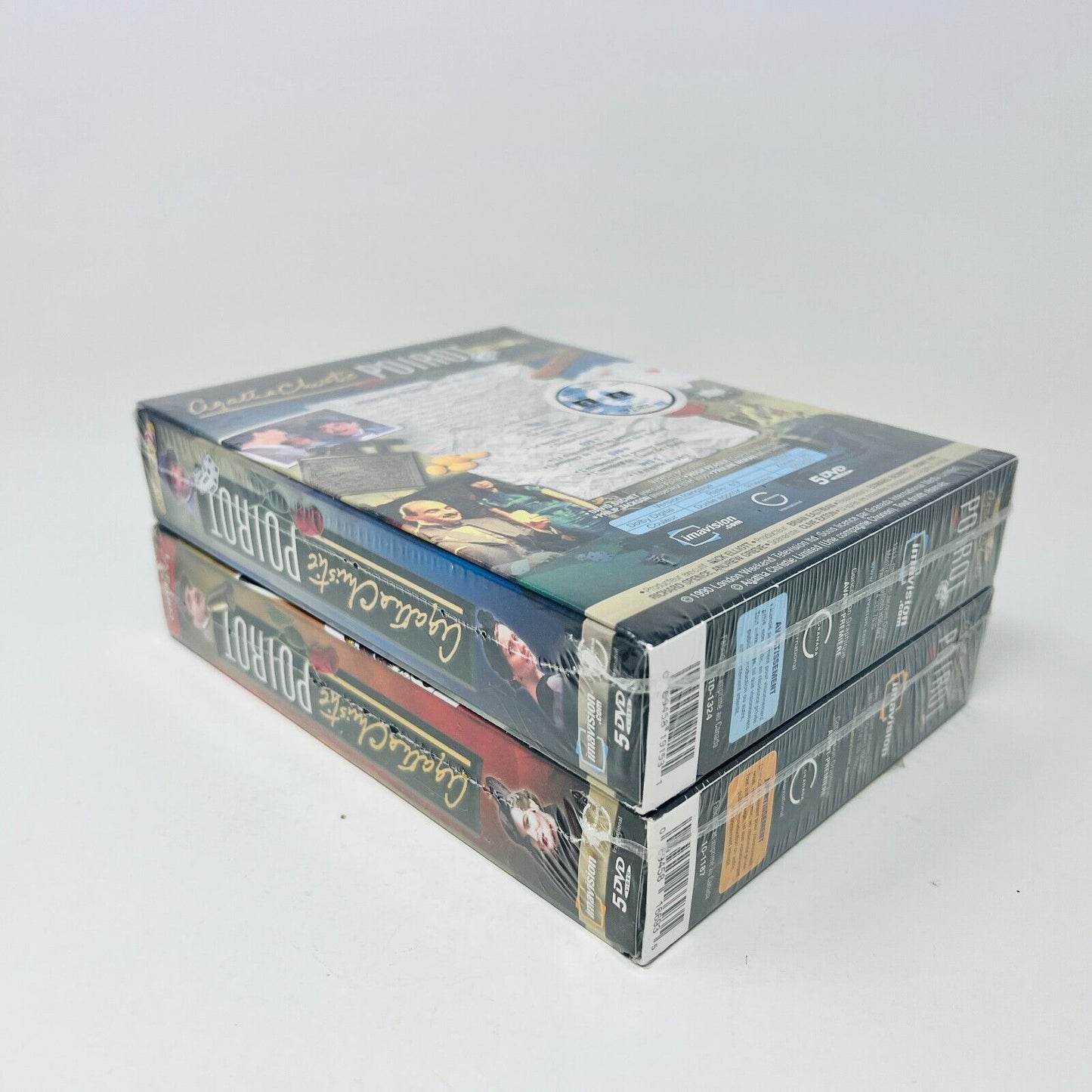 Agatha Christie Poirot Coffrets #1-2 Lot de DVD Scellés en Français/French NTSC
