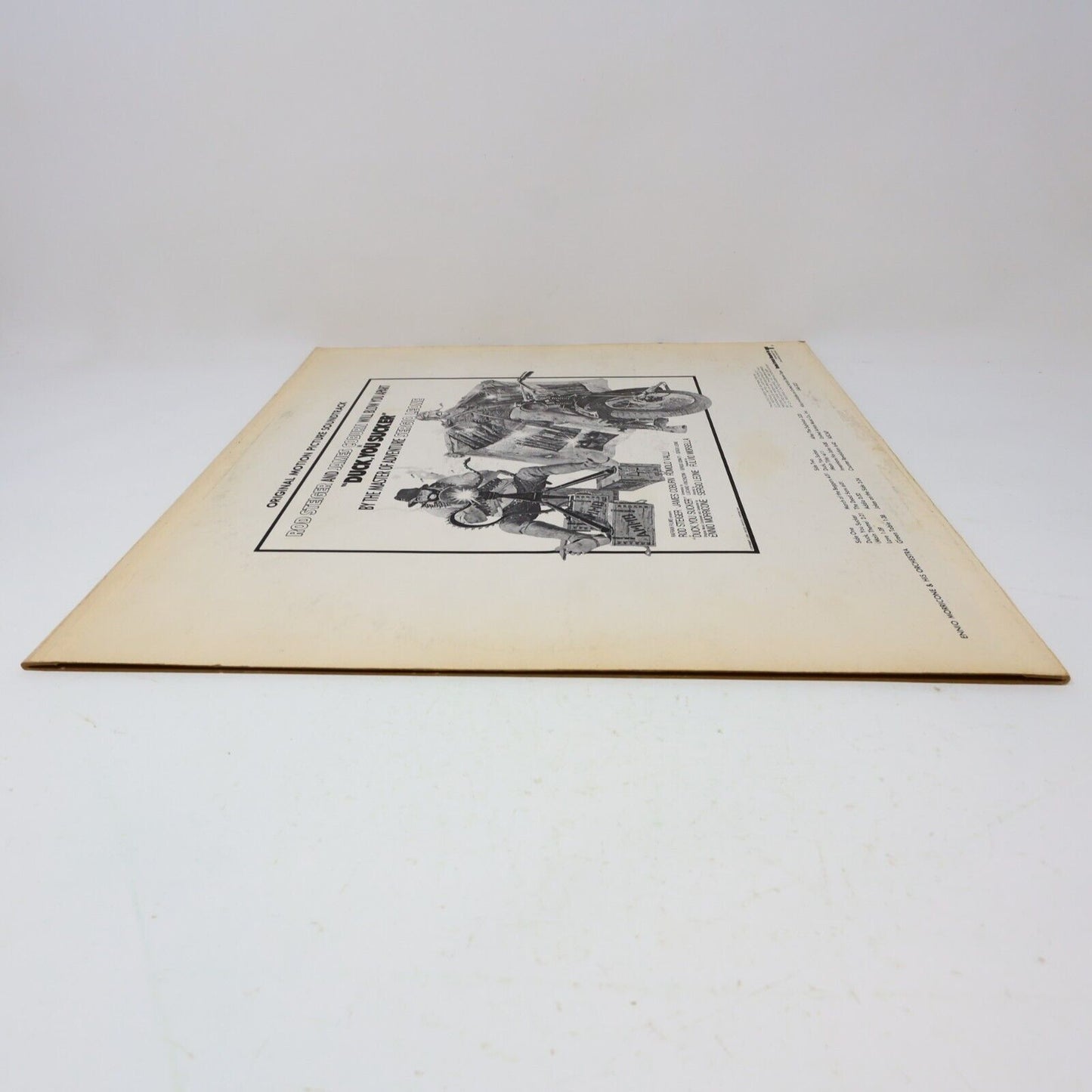 Ennio Morricone Duck You Sucker Movie Soundtrack LP Record UAS-5221 Sergio Leone