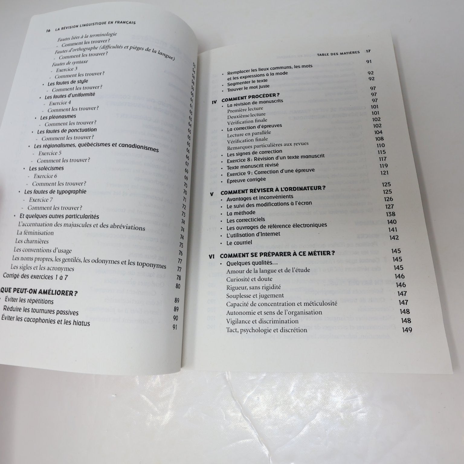 La Révision Linguistique en Français Ginette Lachance 2006 Septentrion Livre
