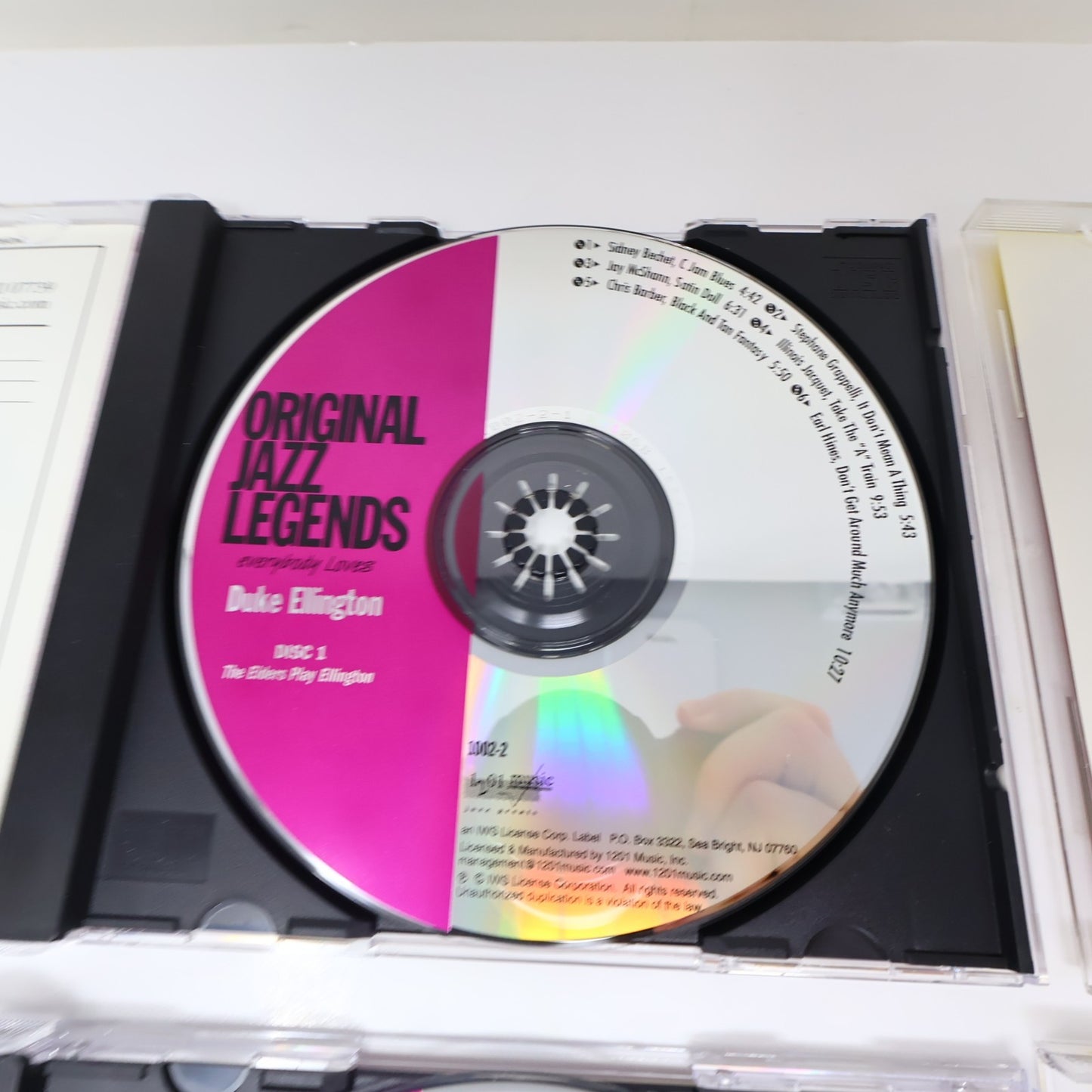 Everybody Loves Duke Ellington Volume 2 Original Jazz Legends 5 CD Set Tested