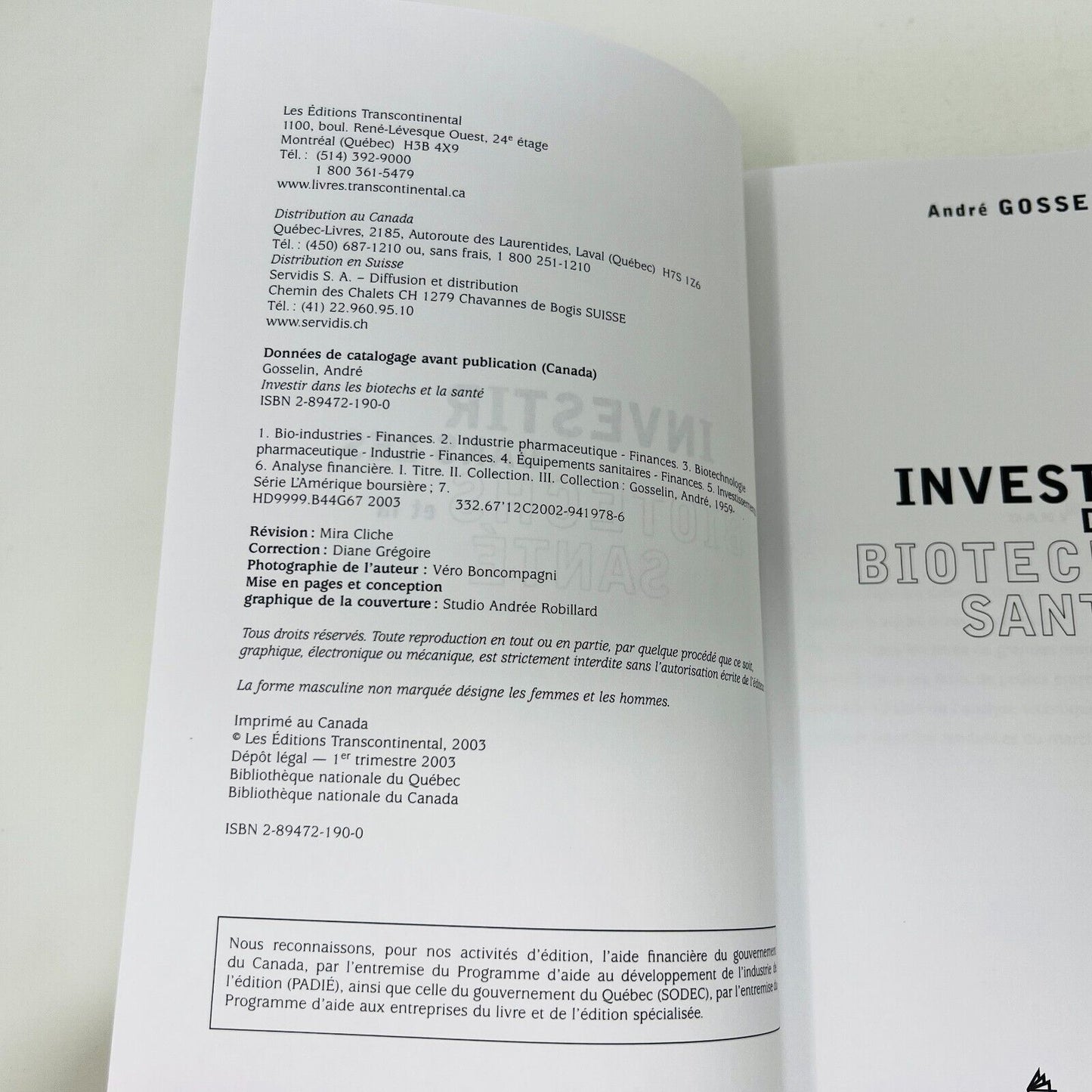 L'Amérique Boursière #7 Affaires Plus Investir dans les Biotechs et la Santé PB