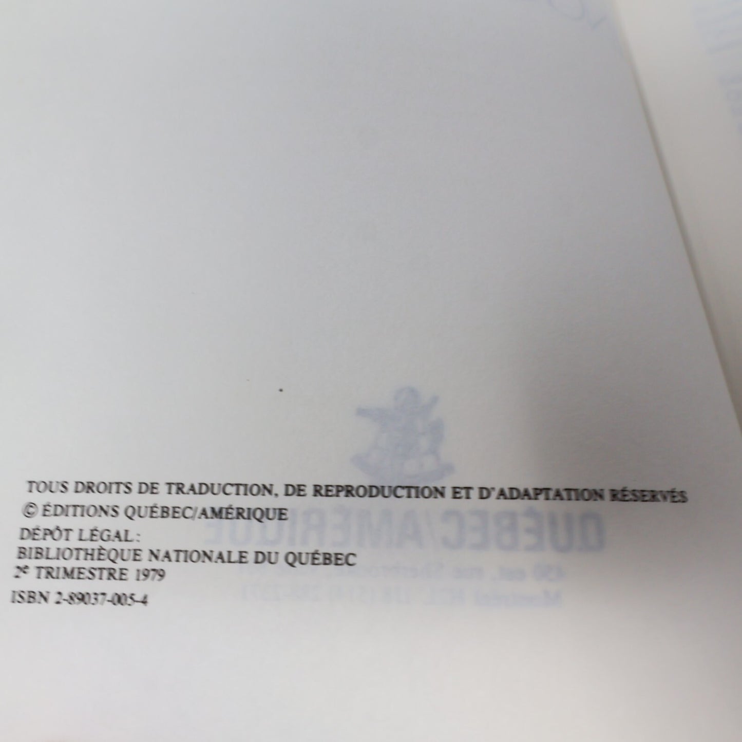 1979 La Démocratie Ingouvernable Signé Pierre Vallières Québec Amérique Société
