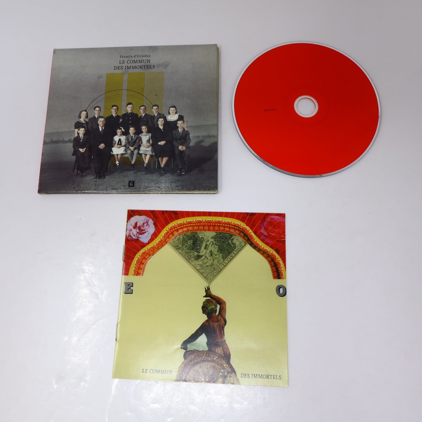 Francis D'Octobre Le Commun des Immortels CD 2014 TRICD-7351 Beauté Pandore