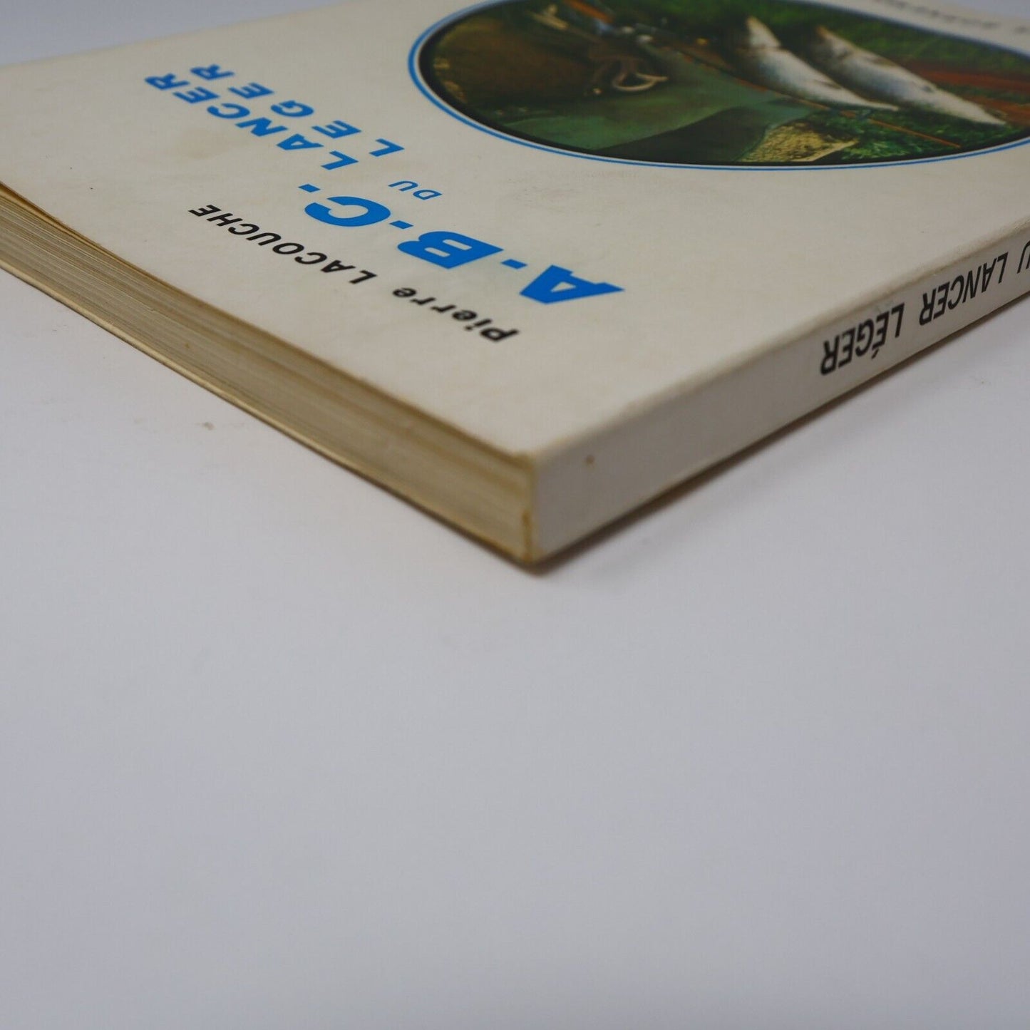 1972 ABC du Lancer Léger de Pierre Lacouche Paperback PB Bornemann Pêche Livre