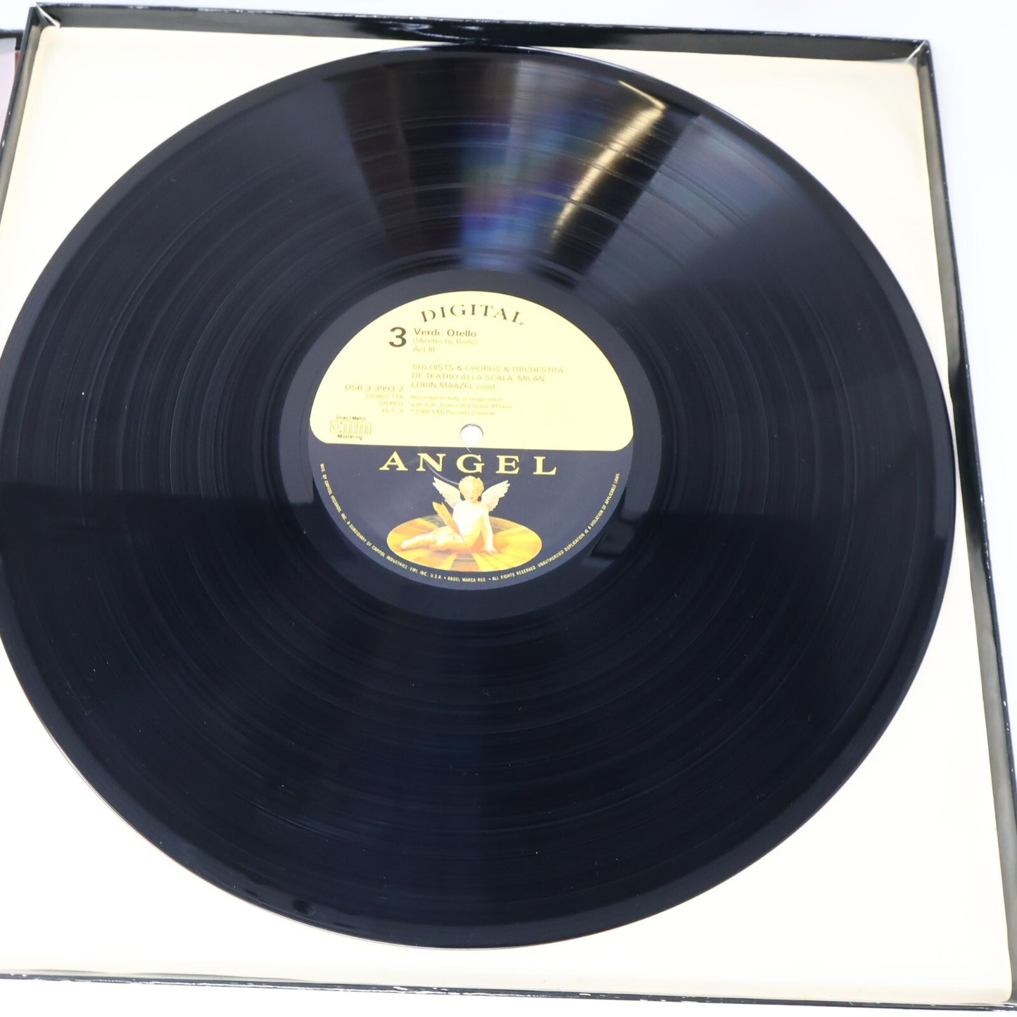 Otello Placido Domingo Katia Ricciarelli J. Diaz 2x LP Record Box Set DSB-3993