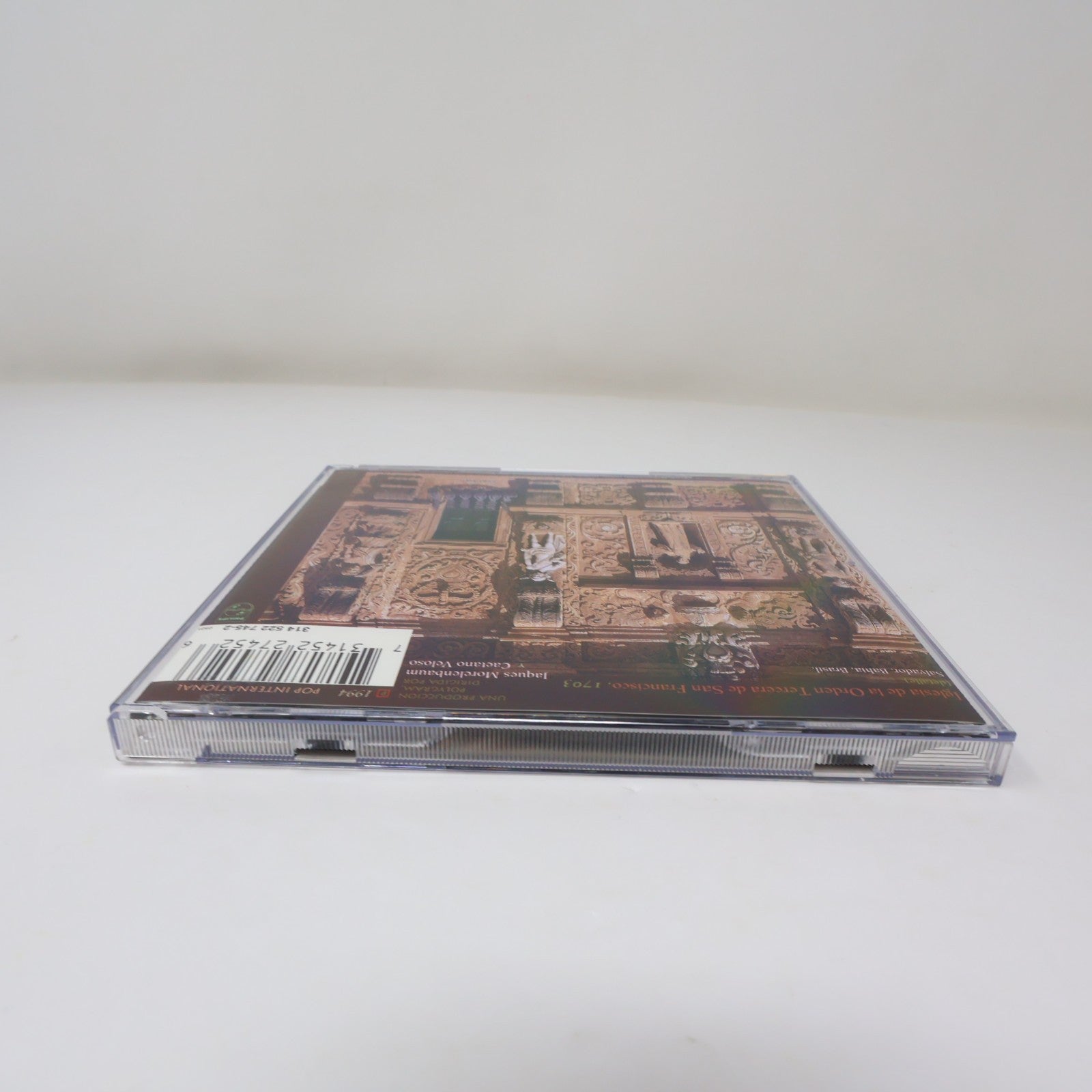 Fina Estampa CD Caetano Veloso Polygram 1994 Latin 314 522 745-2 90s