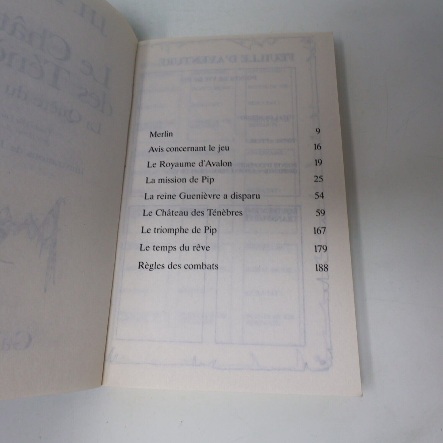Le Château des Ténèbres/L'Antre des Dragons La Quête du Graal #1-2 Lot LDVELH