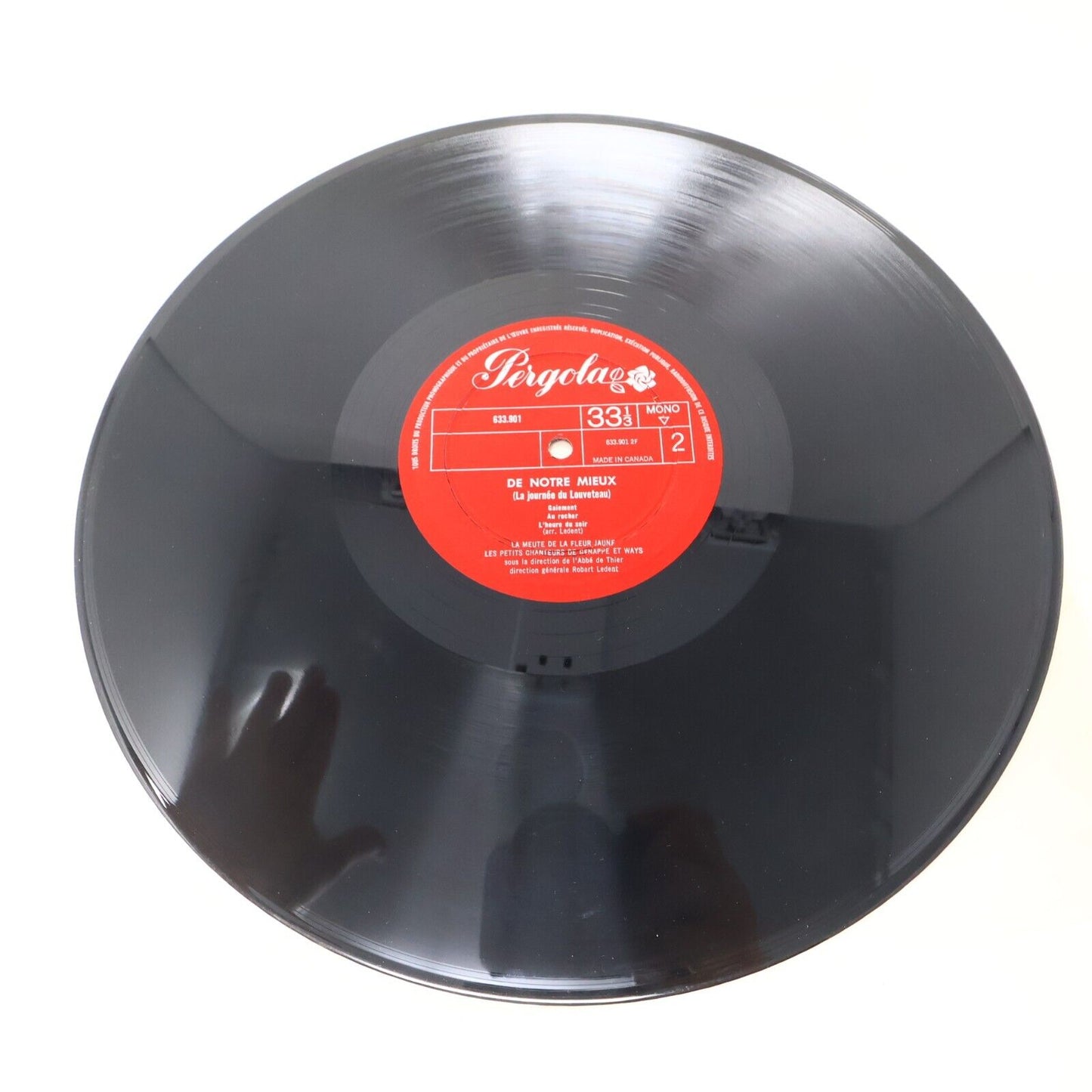 De Notre Mieux La Journée du Louveteau Chants du Scoutisme Disque LP 1967 Scouts