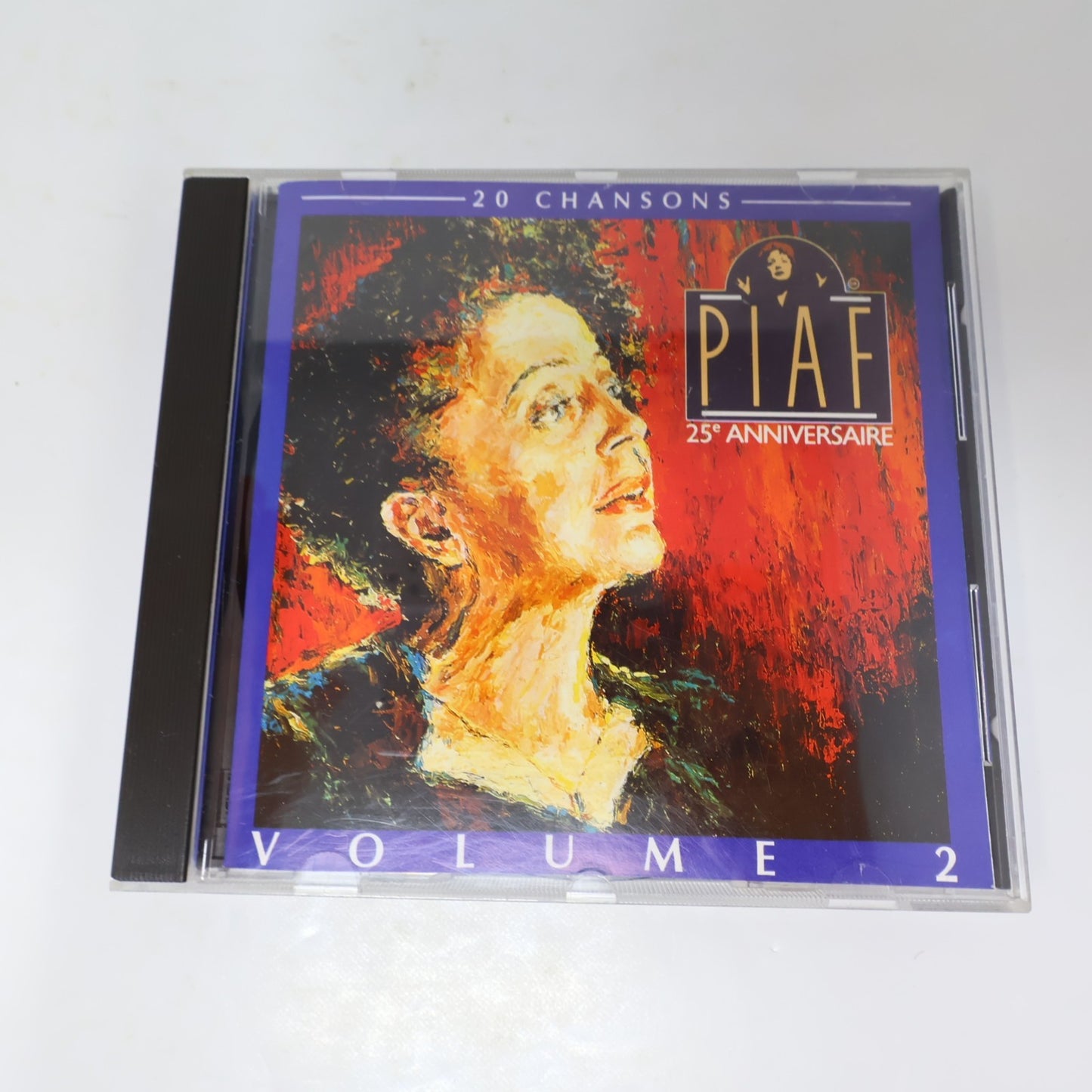 Édith Piaf 25e Anniversaire Volume #1-2 Série Complète Lot 2 CDs EMI Pop 1988