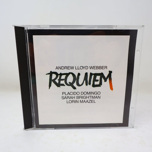 Andrew Lloyd Webber Requiem CD 1985 EMI Classical Lorin Maazel Placido Domingo