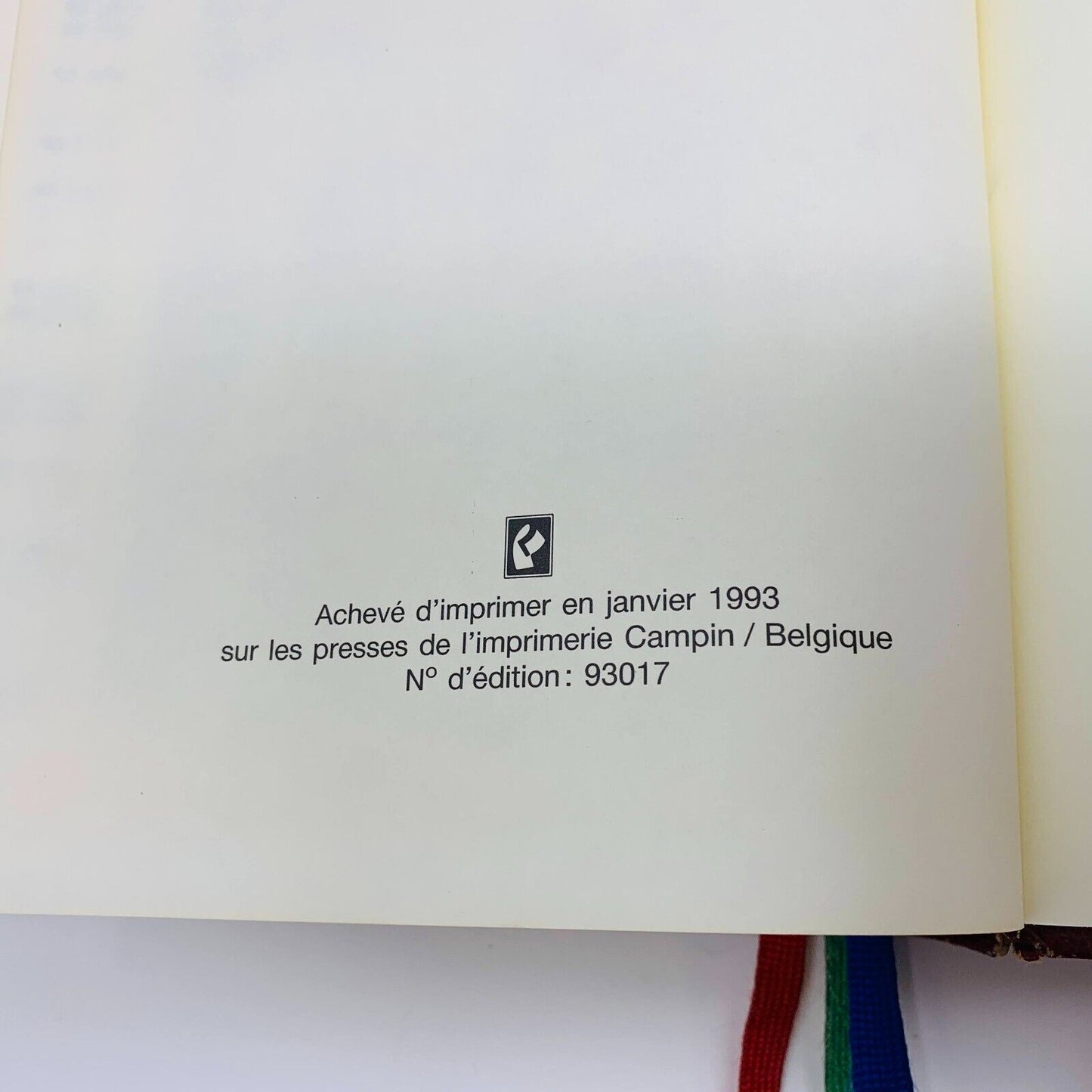1993 Lectionnaire de Semaine Desclée Mame Français Temps Liturgiques Hardcover