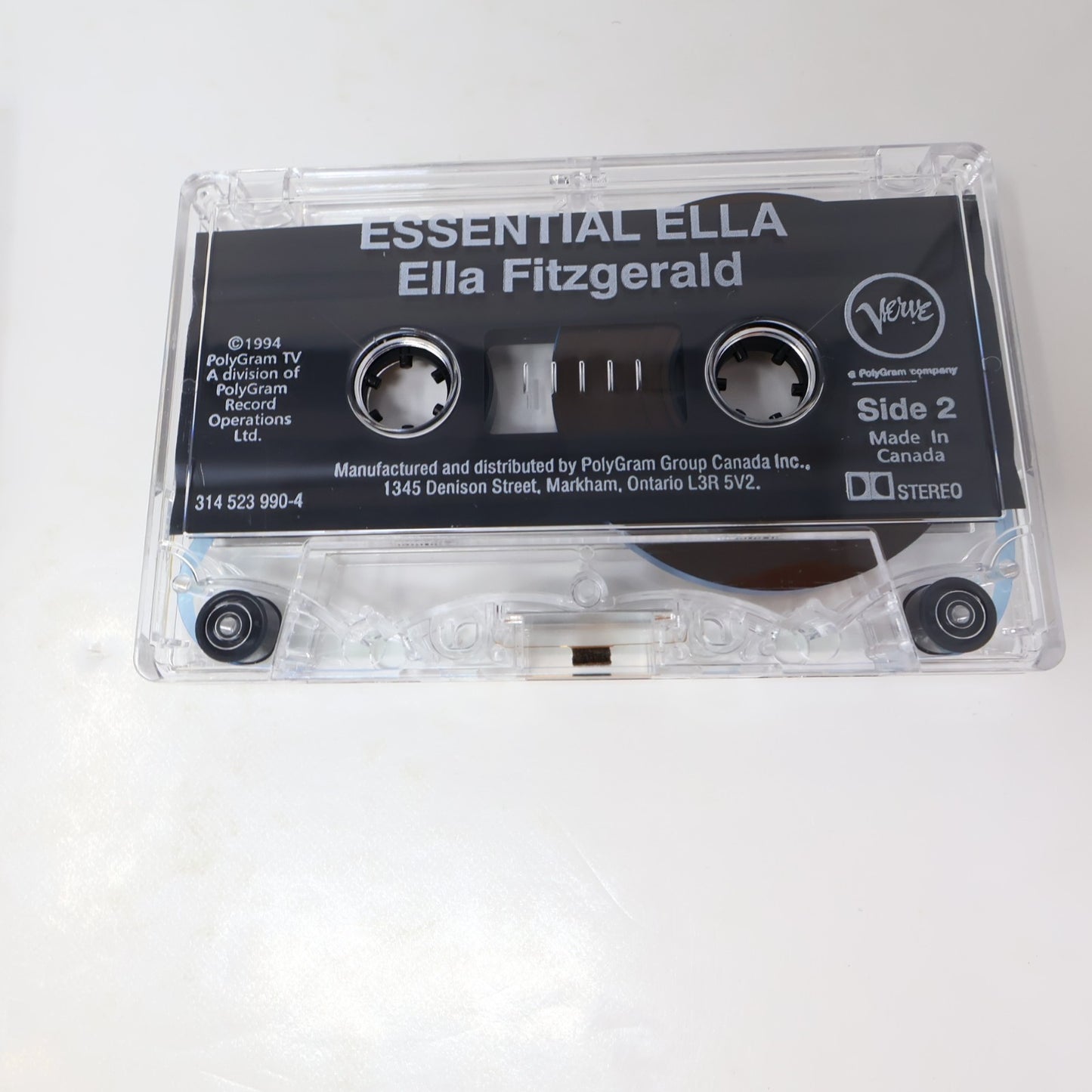 Ella Fitzgerald 2 Cassette Lot Essential Ella Mack The Knife/Manhattan/Blue Moon