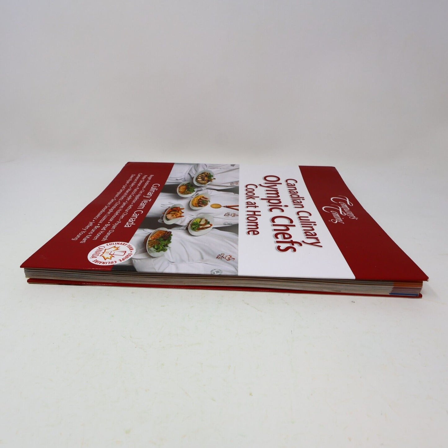 2012 Canadian Culinary Olympic Chefs Cook At Home Cookbook Company's Coming PB