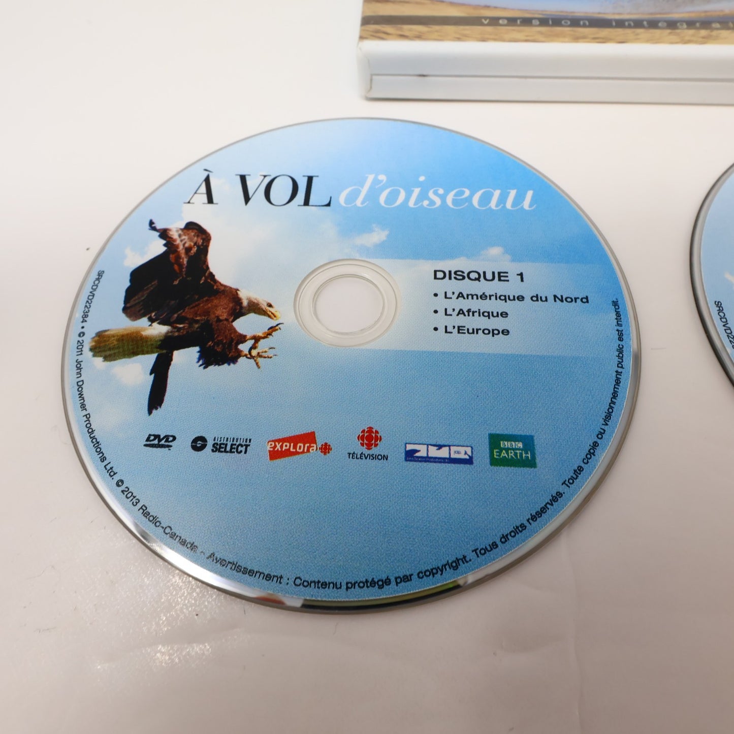 À Vol d'Oiseau Intégrale DVD BBC Earth Français/French Documentaire NTSC 16:9