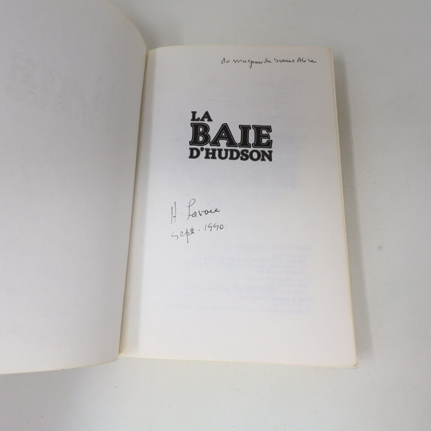 1985 La Baie d'Hudson la Compagnie des Aventuriers de Peter C. Newman Paperback