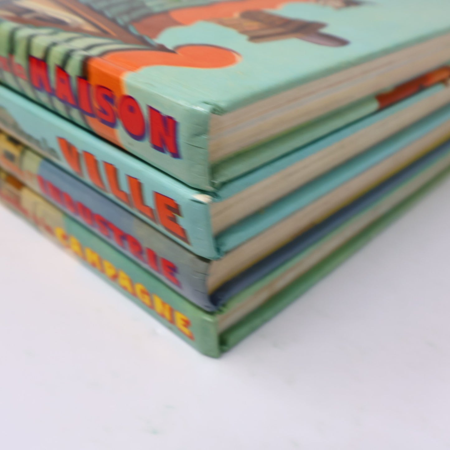 Comprendre Comment ca Marche Campagne/Ville/Maison/Industrie Lot 4 Livres Disney