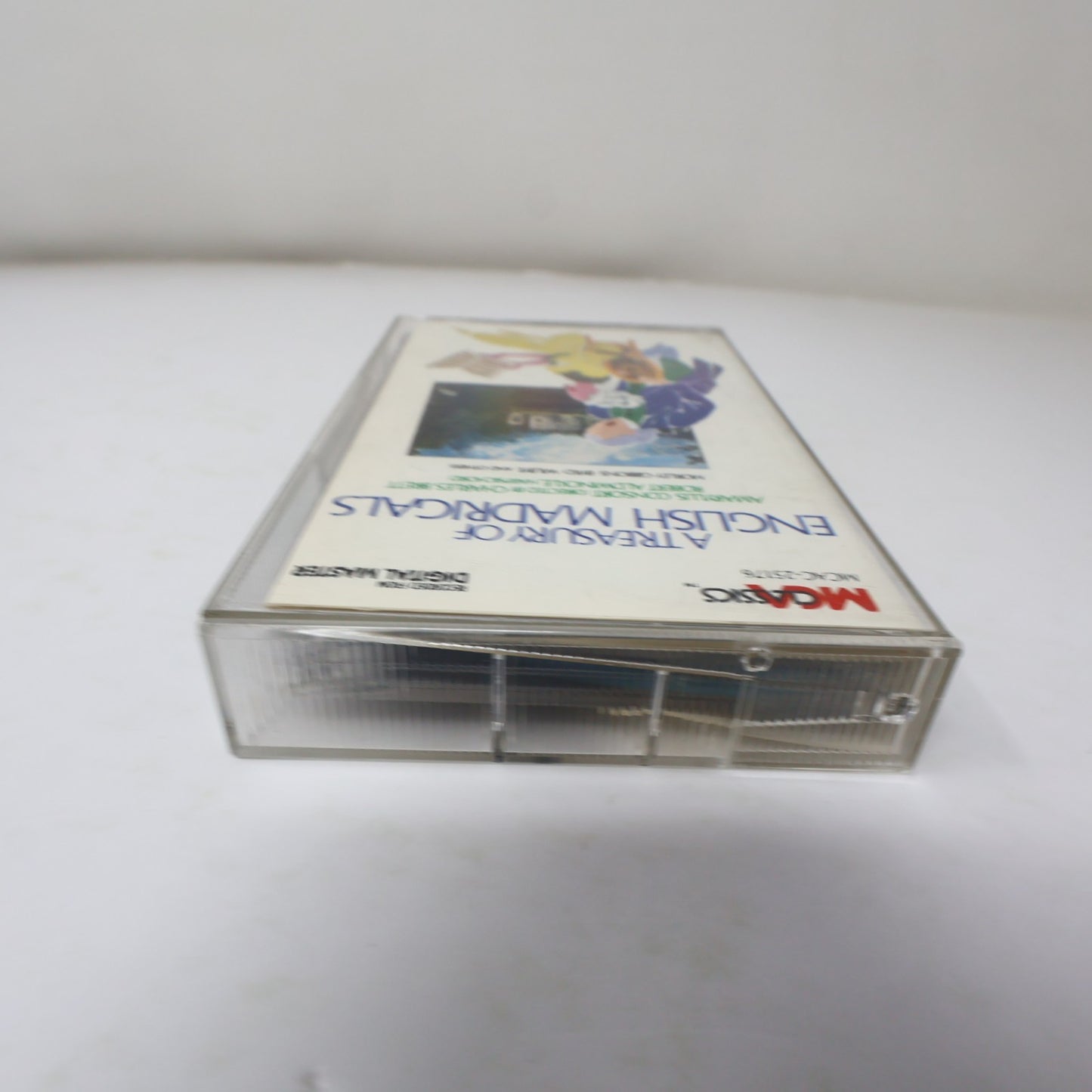 A Treasury Of English Madrigals Cassette Amaryllis Consort/Brett/Aldwinckle 1988