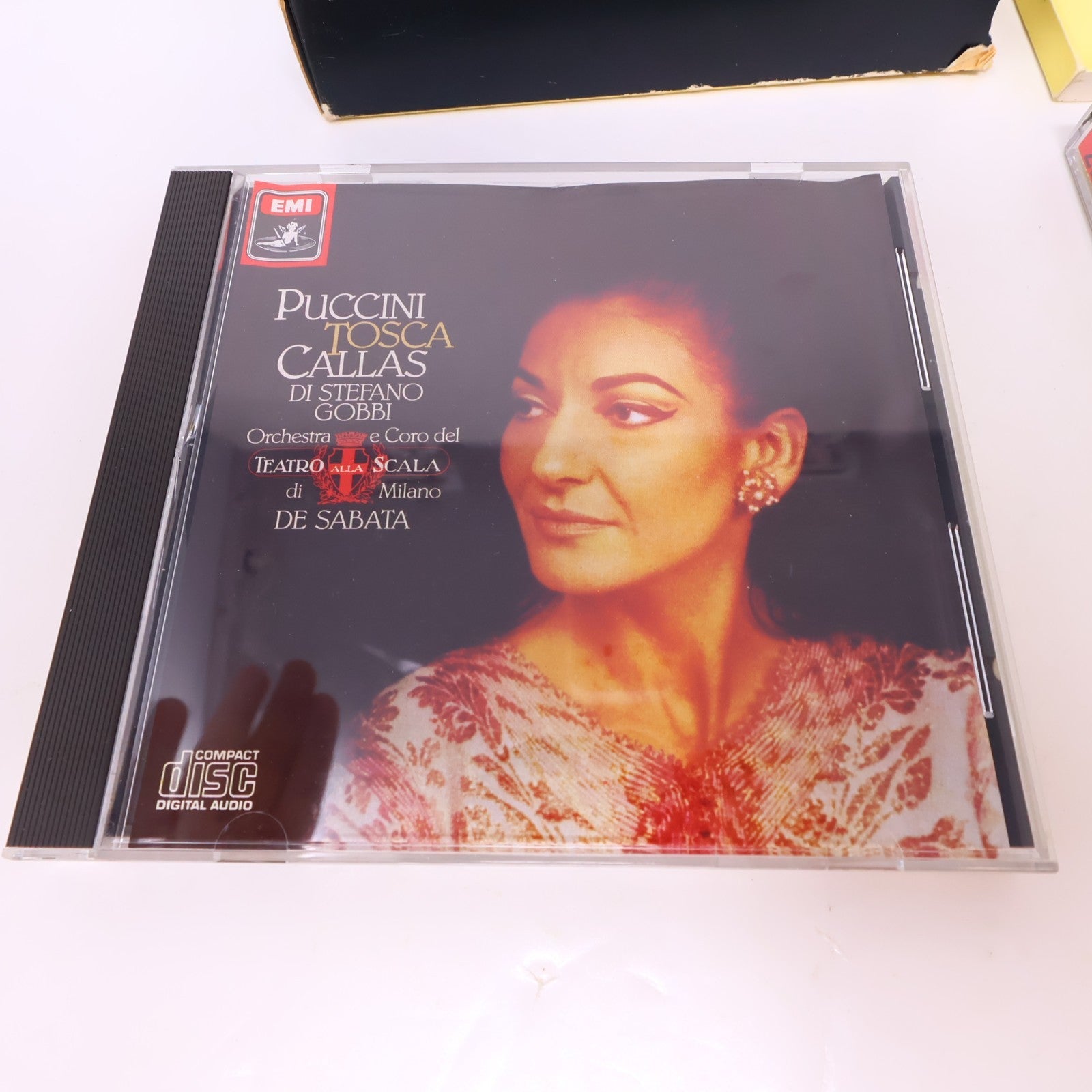 Tosca CD Giacomo Puccini/Maria Callas/Giuseppe Di Stefano/Tito Gobbi EMI Opera