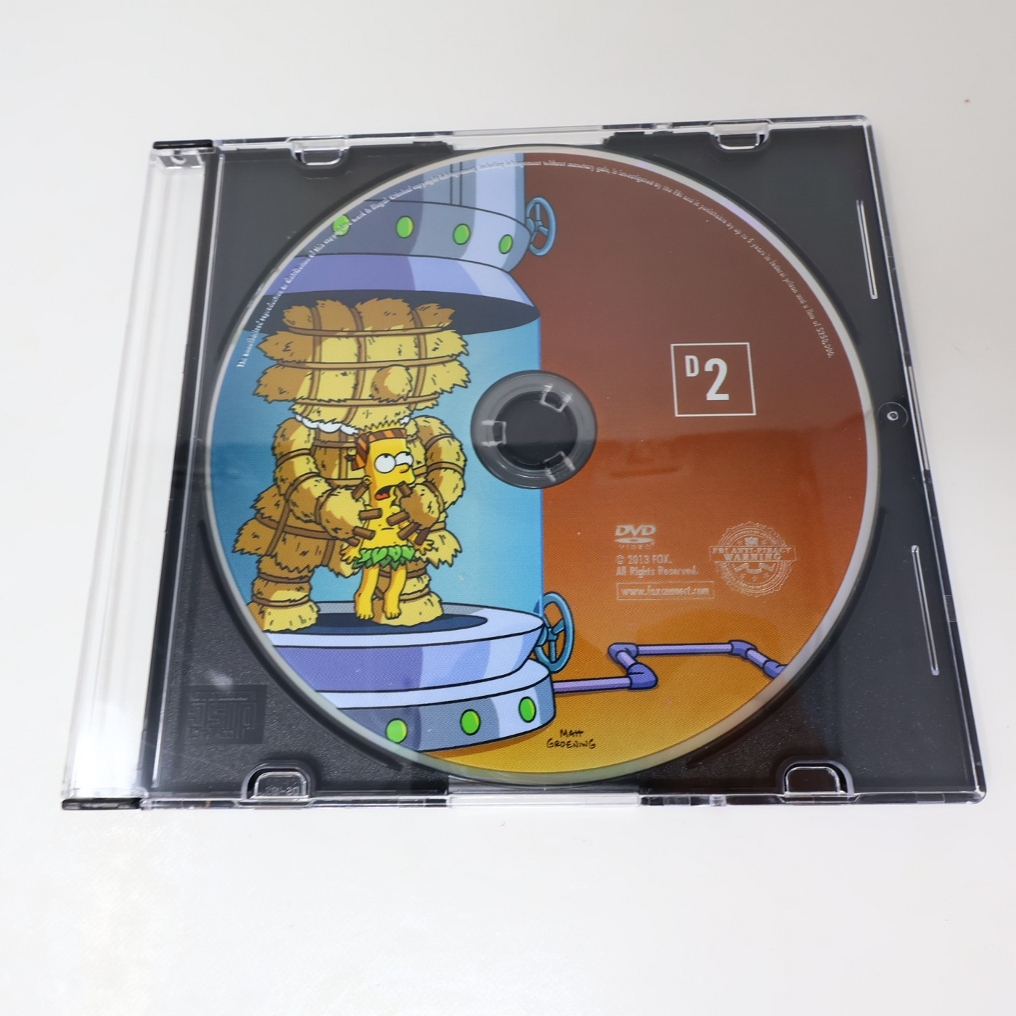 The Simpsons Season 16 DVD Discs 1-2 4 Only Incomplete Missing Disc 3 & Box NTSC