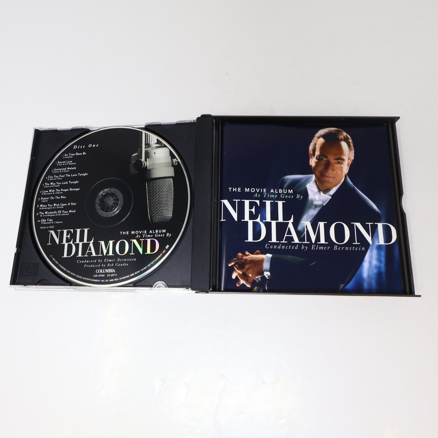 Neil Diamond Conducted By Elmer Bernstein The Movie Album As Time Goes By CD