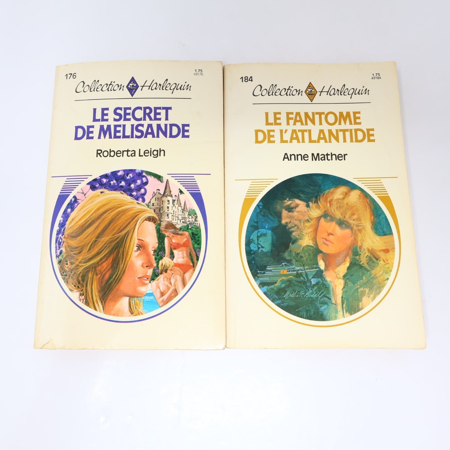 Collection Harlequin Lot 18 Livres Français/French Romance Paperback Books 1980s