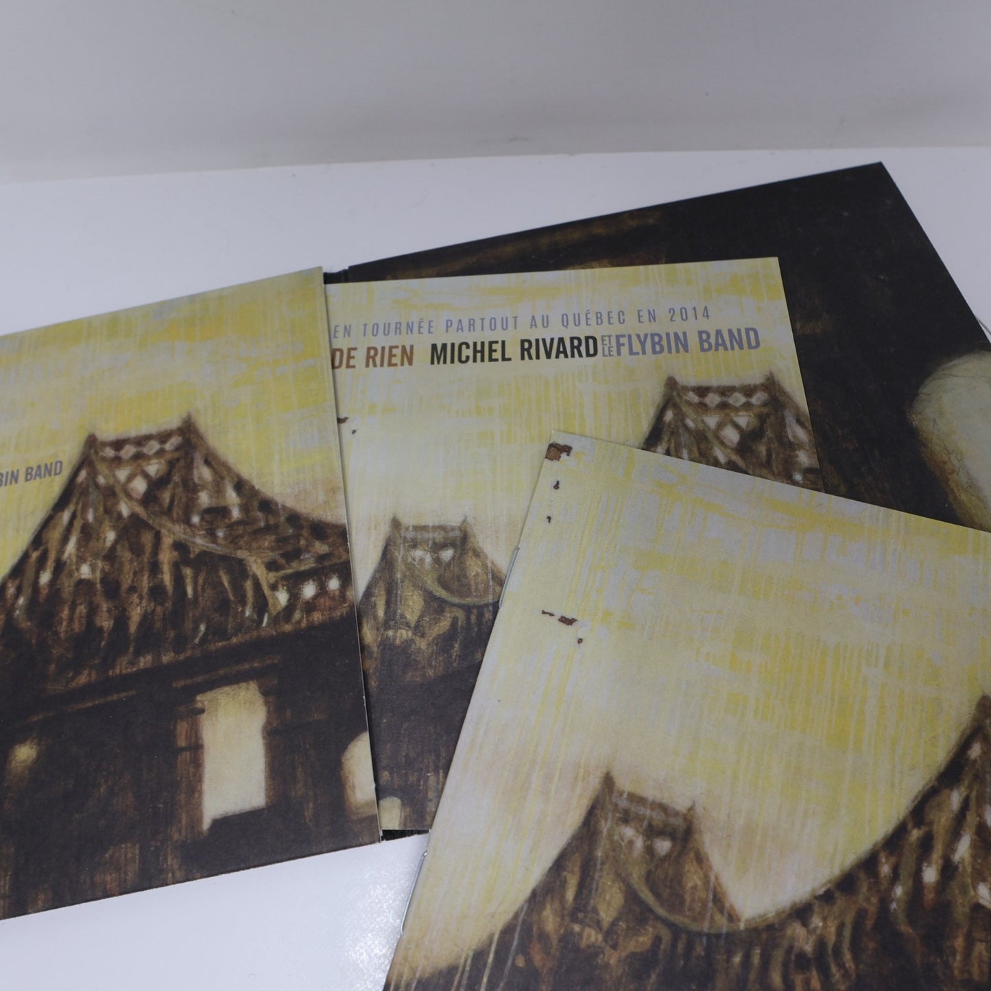Michel Rivard Lot 4 CD Un Trou dans les Nuages/Le Goût de L'Eau/Roi de Rien